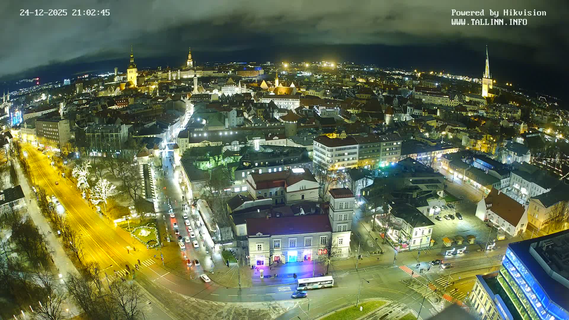 Tallinn Skyline Live Cam - Südalinn, Tallinn, Harju, Estonia