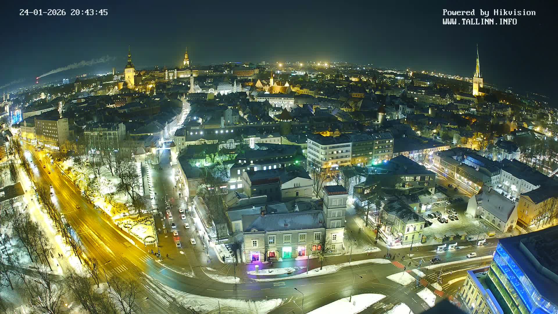 Tallinn Skyline Live Cam - Südalinn, Tallinn, Harju, Estonia