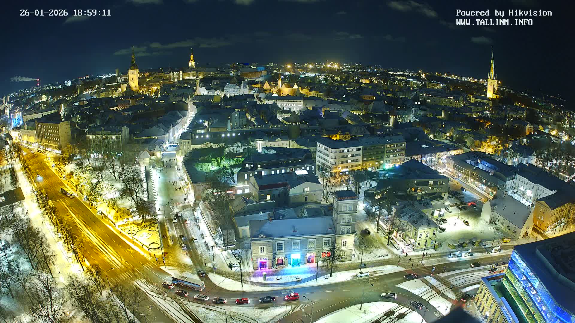 Tallinn Skyline Live Cam - Südalinn, Tallinn, Harju, Estonia