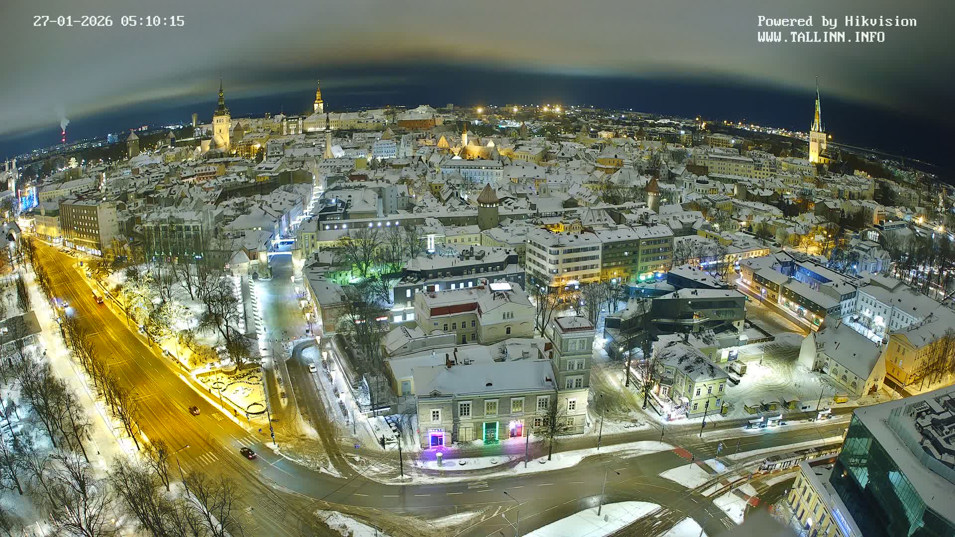 Tallinn Skyline Live Cam - Südalinn, Tallinn, Harju, Estonia