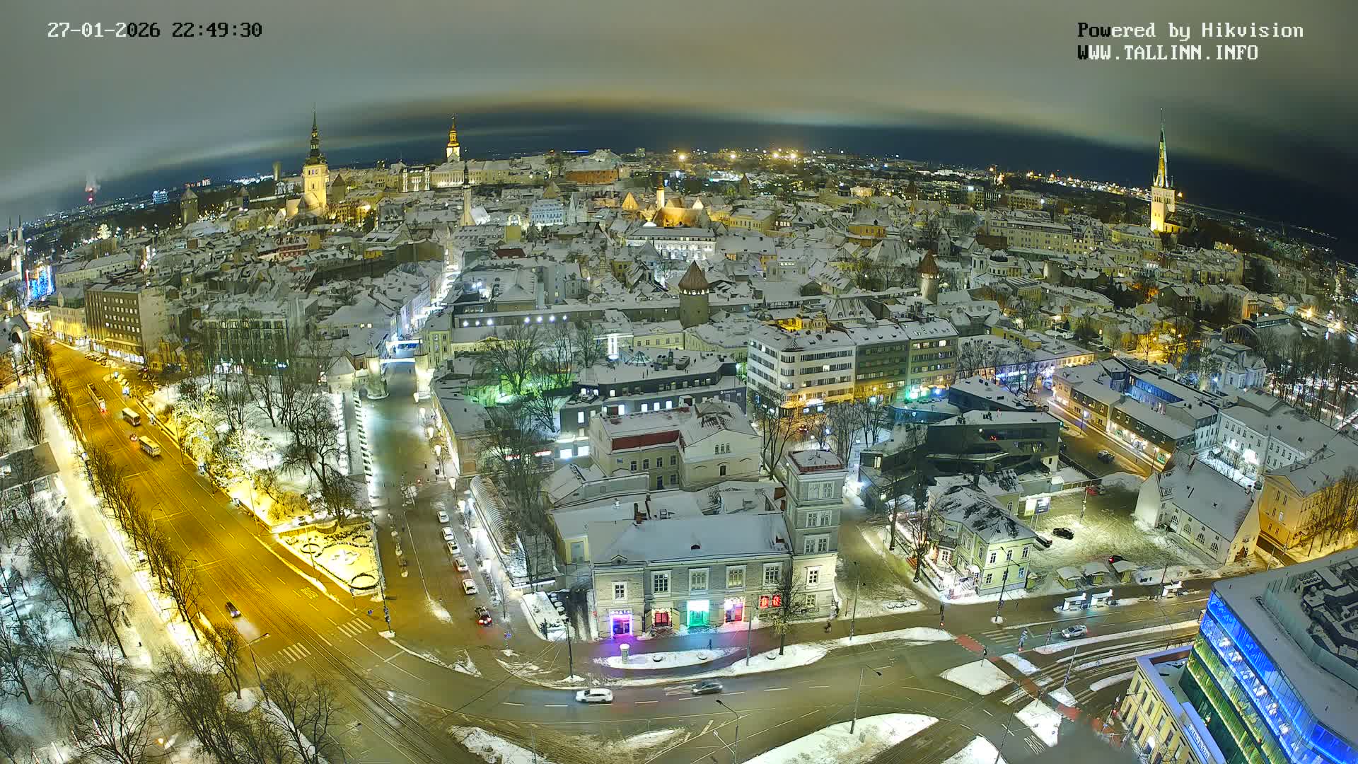 Tallinn Skyline Live Cam - Südalinn, Tallinn, Harju, Estonia