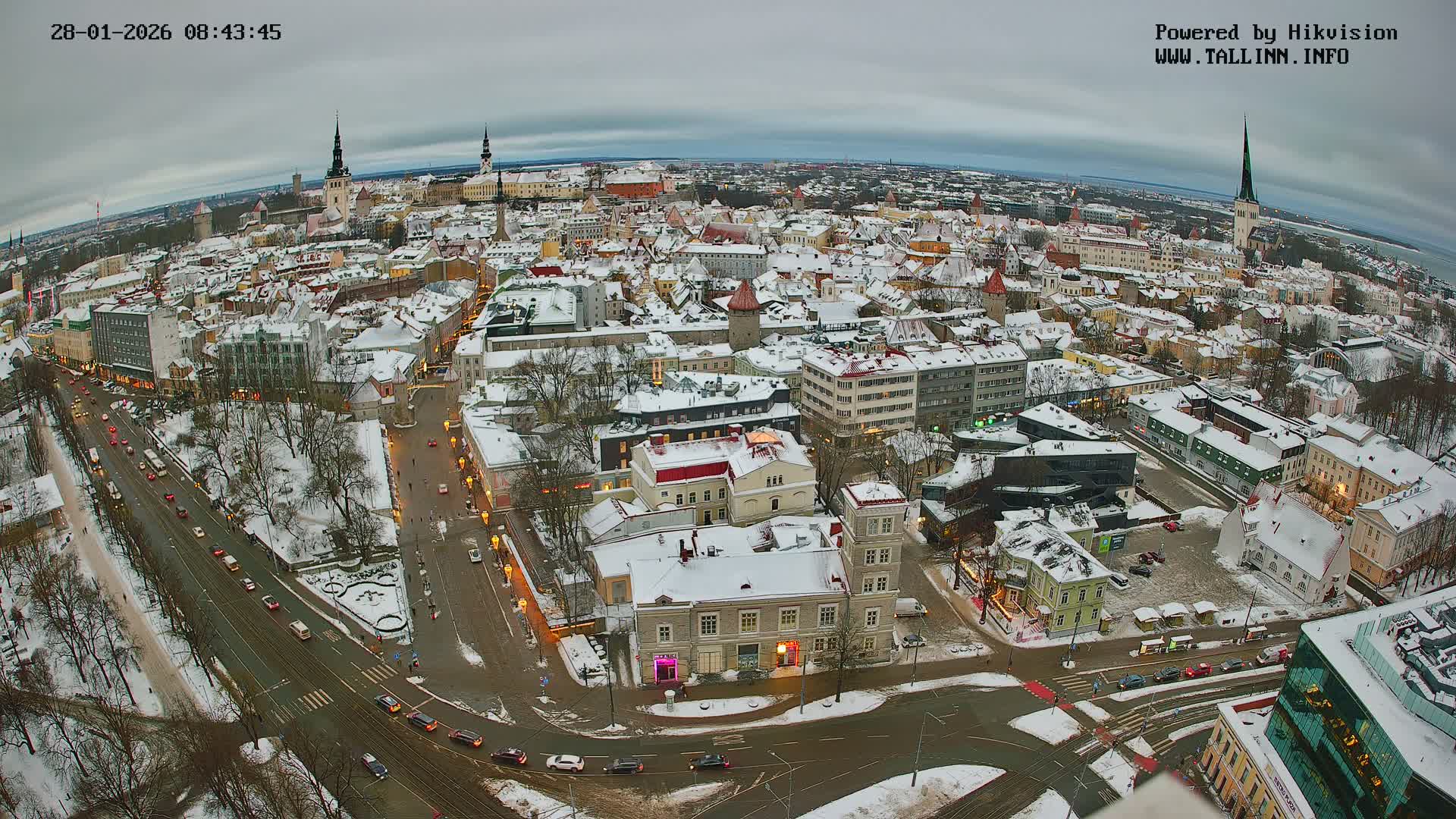 Tallinn Skyline Live Cam - Südalinn, Tallinn, Harju, Estonia
