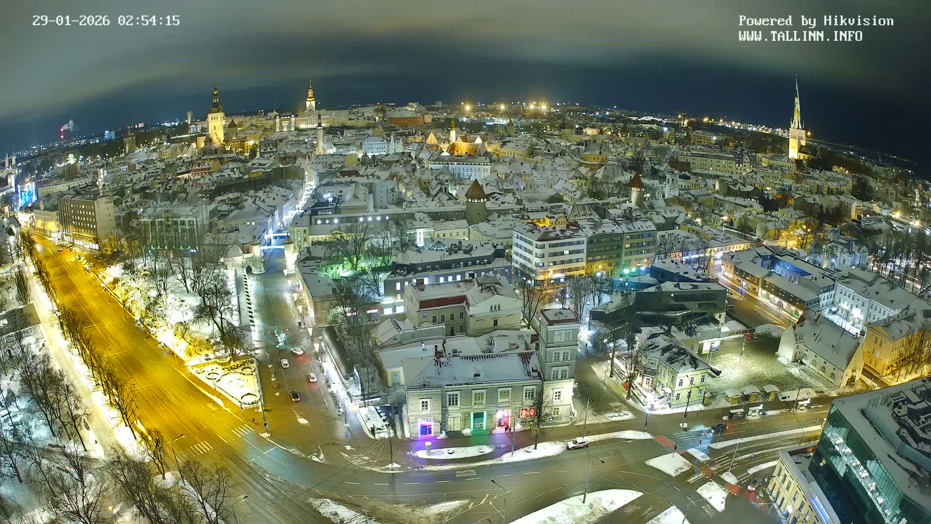 Tallinn Skyline Live Cam - Südalinn, Tallinn, Harju, Estonia
