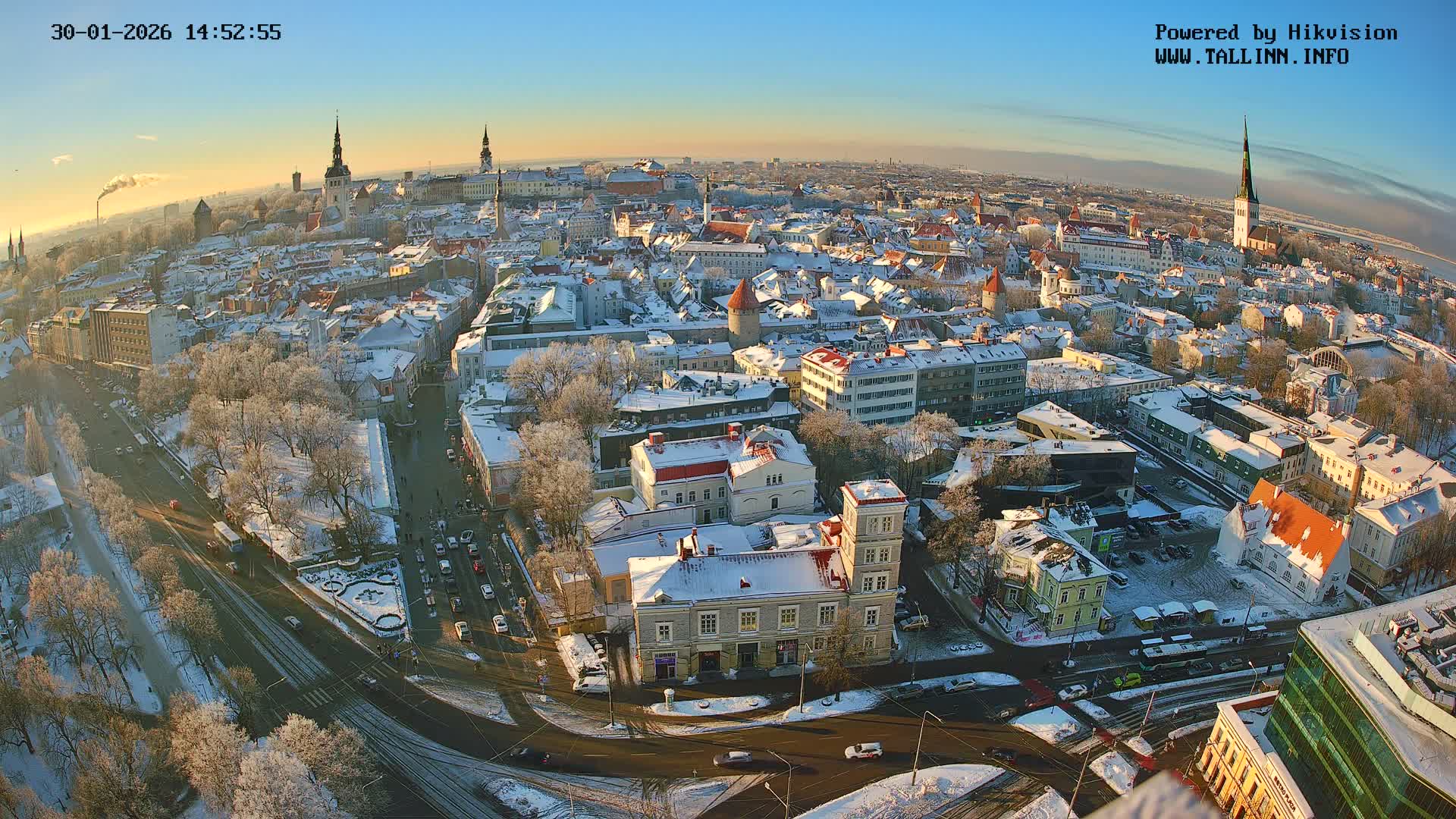 Tallinn Skyline Live Cam - Südalinn, Tallinn, Harju, Estonia