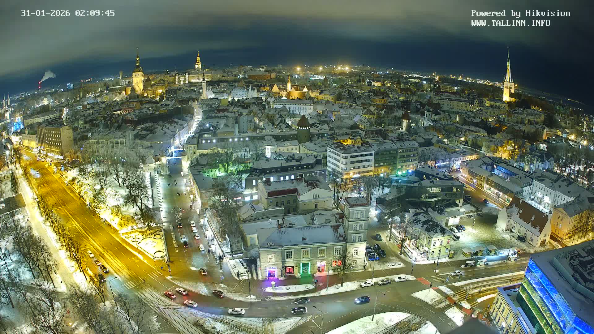 Tallinn Skyline Live Cam - Südalinn, Tallinn, Harju, Estonia