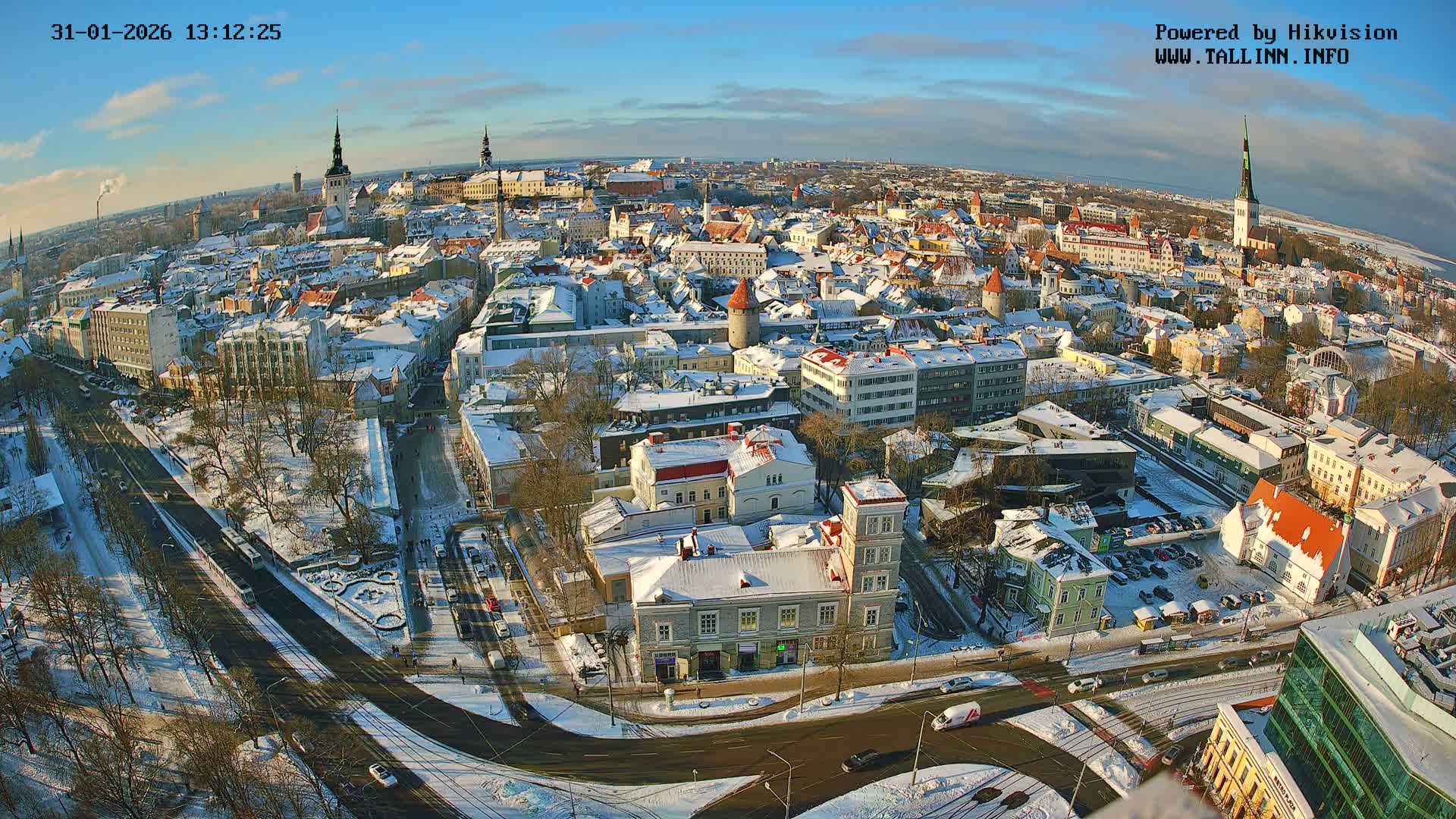 Tallinn Skyline Live Cam - Südalinn, Tallinn, Harju, Estonia