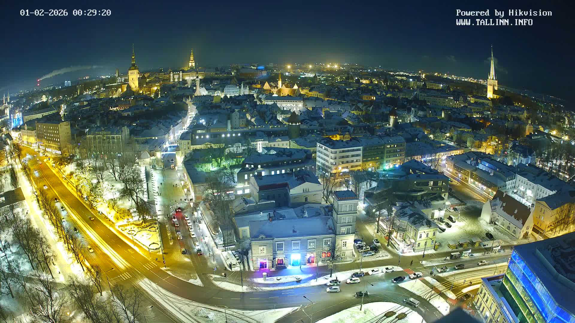 Tallinn Skyline Live Cam - Südalinn, Tallinn, Harju, Estonia