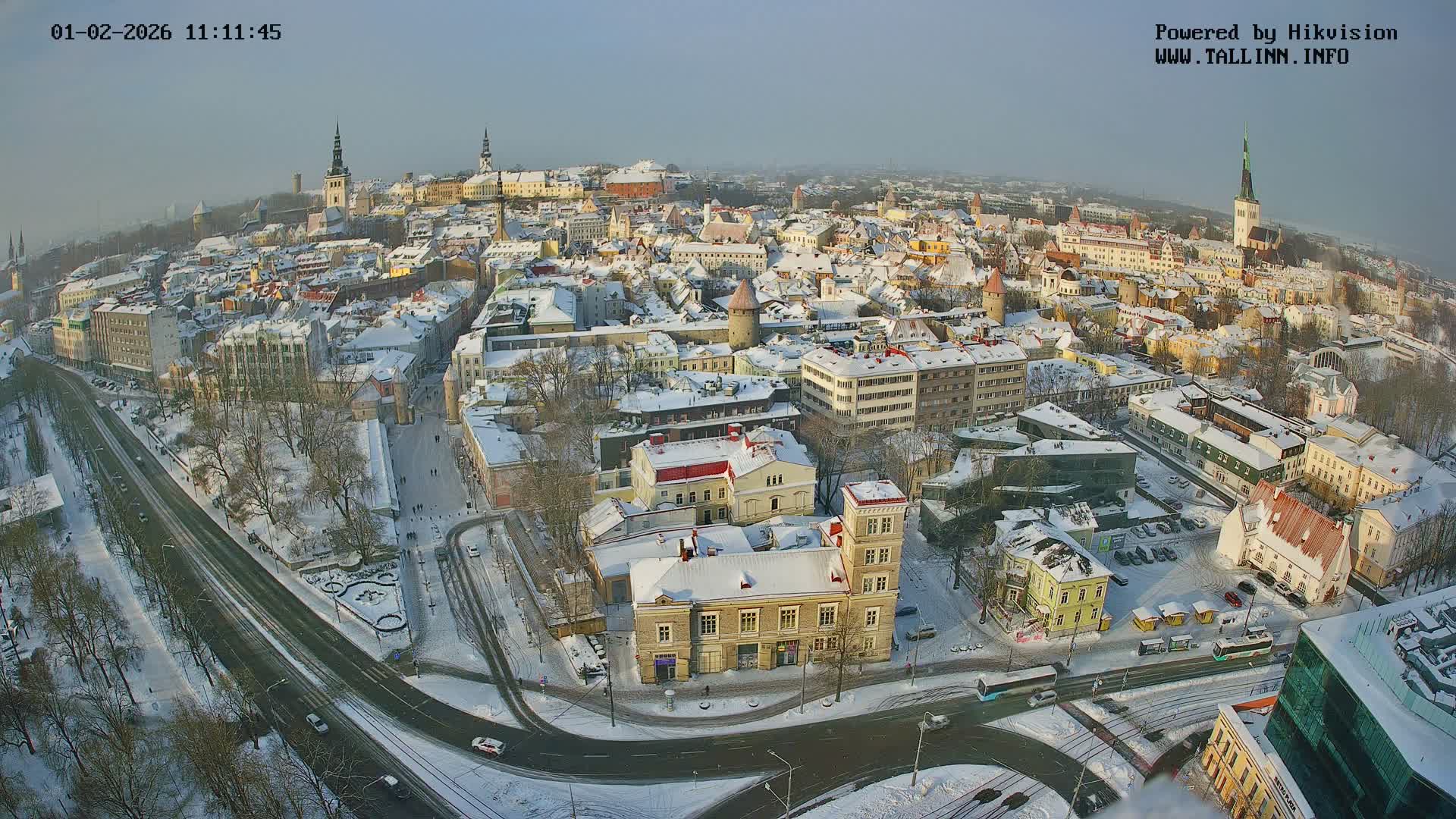 Tallinn Skyline Live Cam - Südalinn, Tallinn, Harju, Estonia