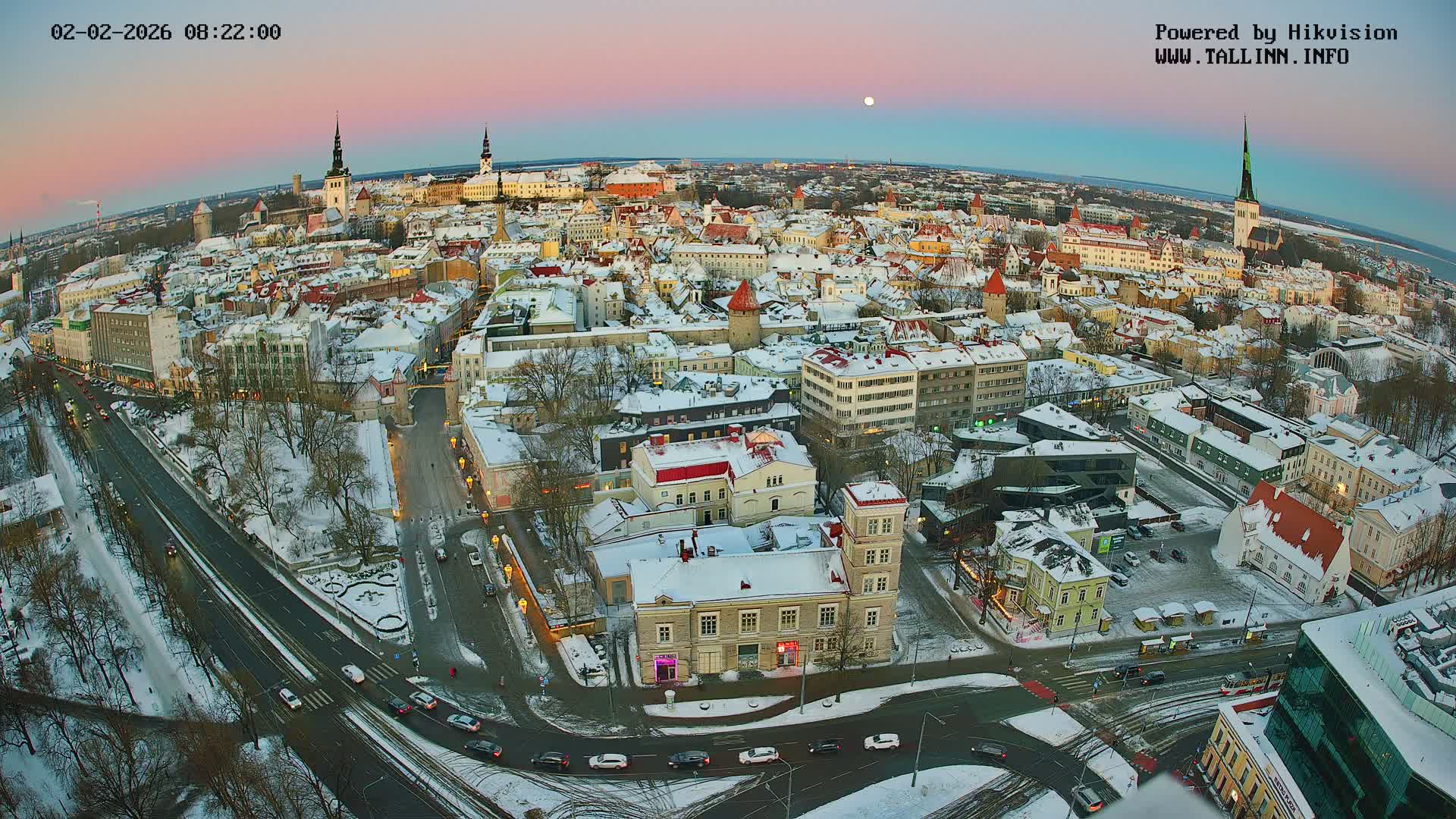 Tallinn Skyline Live Cam - Südalinn, Tallinn, Harju, Estonia