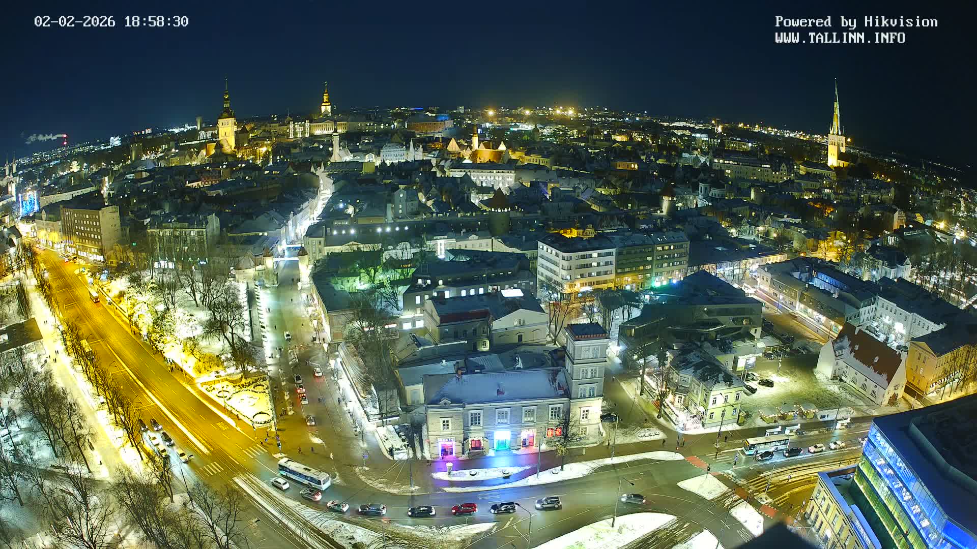 Tallinn Skyline Live Cam - Südalinn, Tallinn, Harju, Estonia