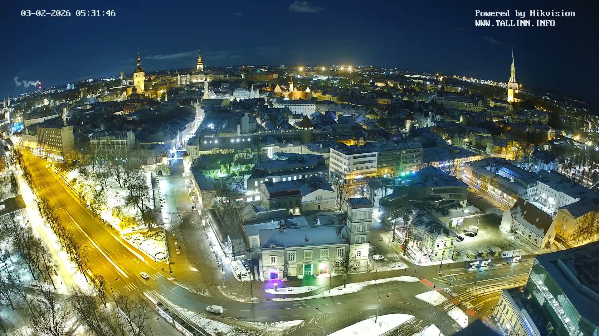 Tallinn Skyline Live Cam - Südalinn, Tallinn, Harju, Estonia