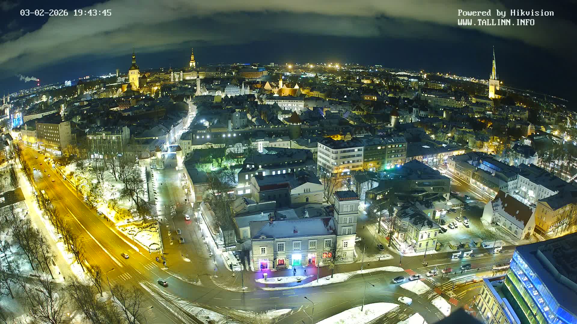 Tallinn Skyline Live Cam - Südalinn, Tallinn, Harju, Estonia