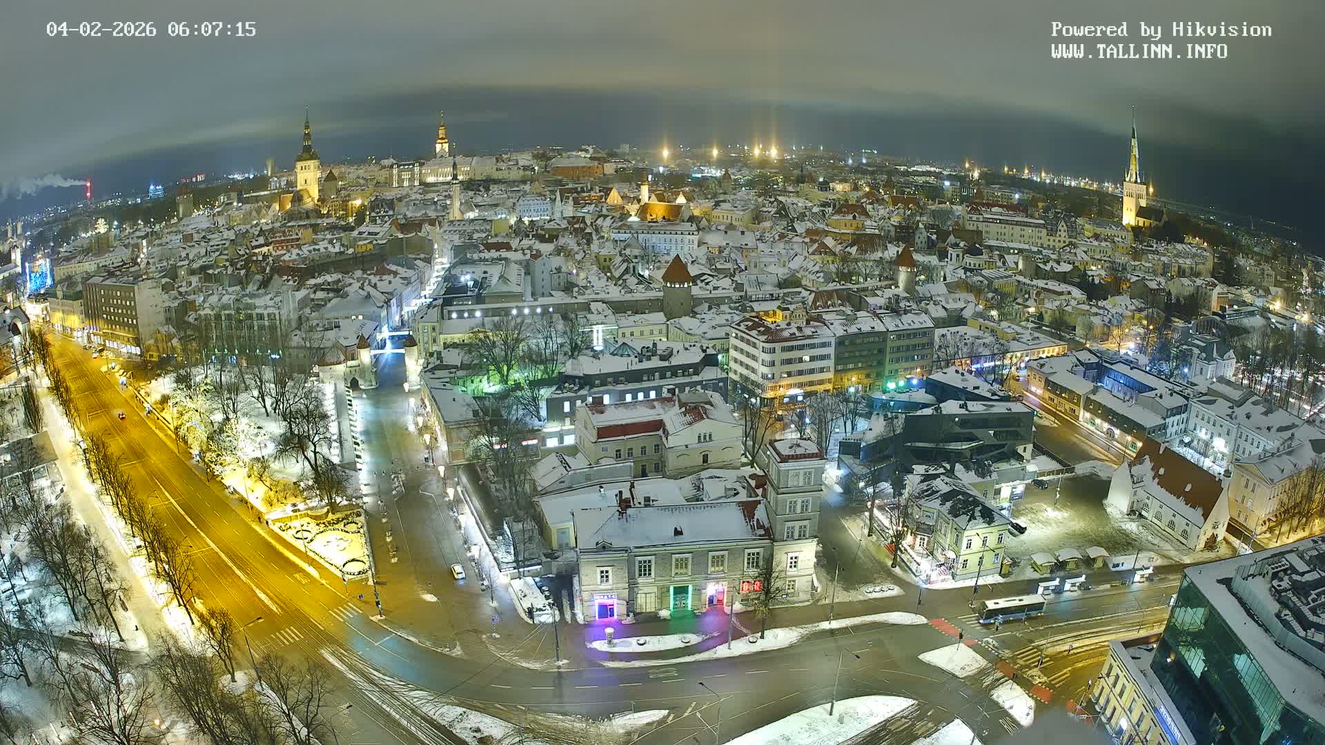 Tallinn Skyline Live Cam - Südalinn, Tallinn, Harju, Estonia