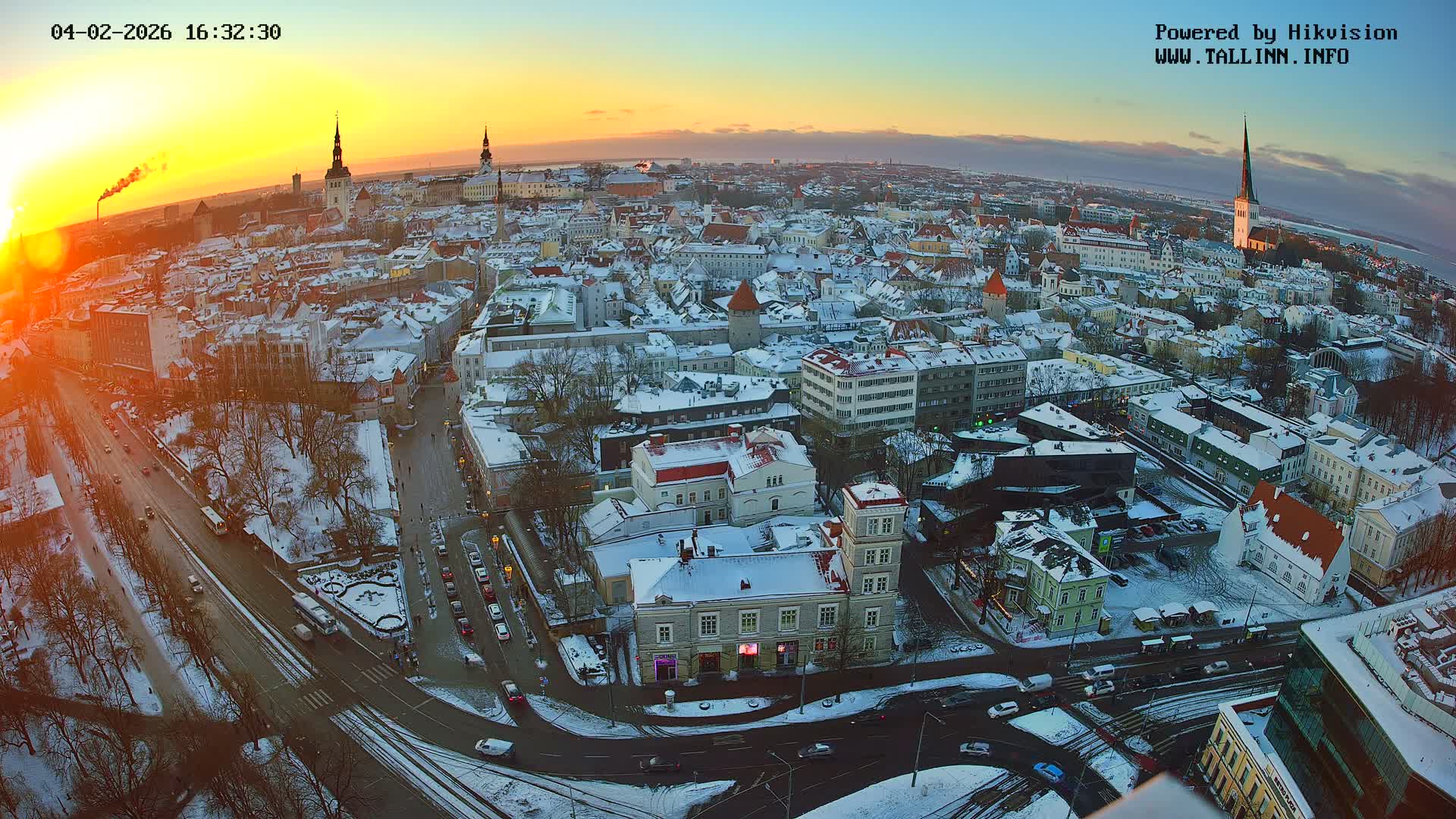 Tallinn Skyline Live Cam - Südalinn, Tallinn, Harju, Estonia