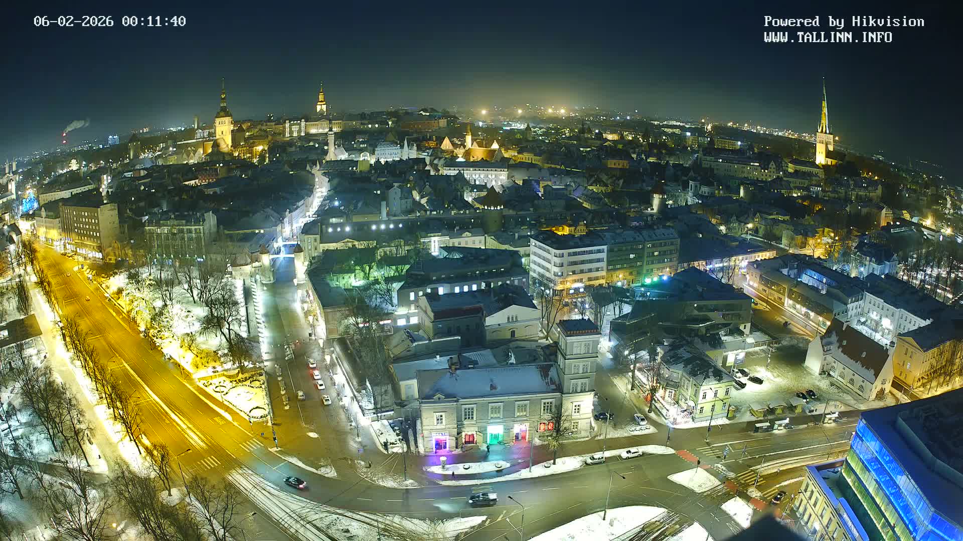 Tallinn Skyline Live Cam - Südalinn, Tallinn, Harju, Estonia
