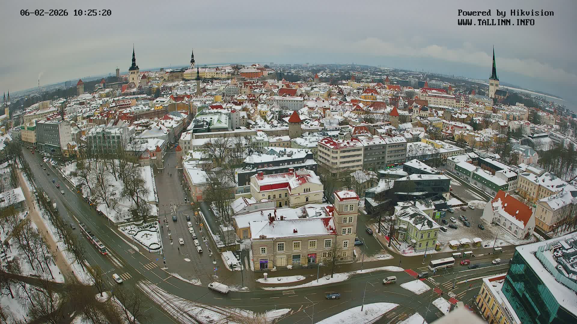Tallinn Skyline Live Cam - Südalinn, Tallinn, Harju, Estonia