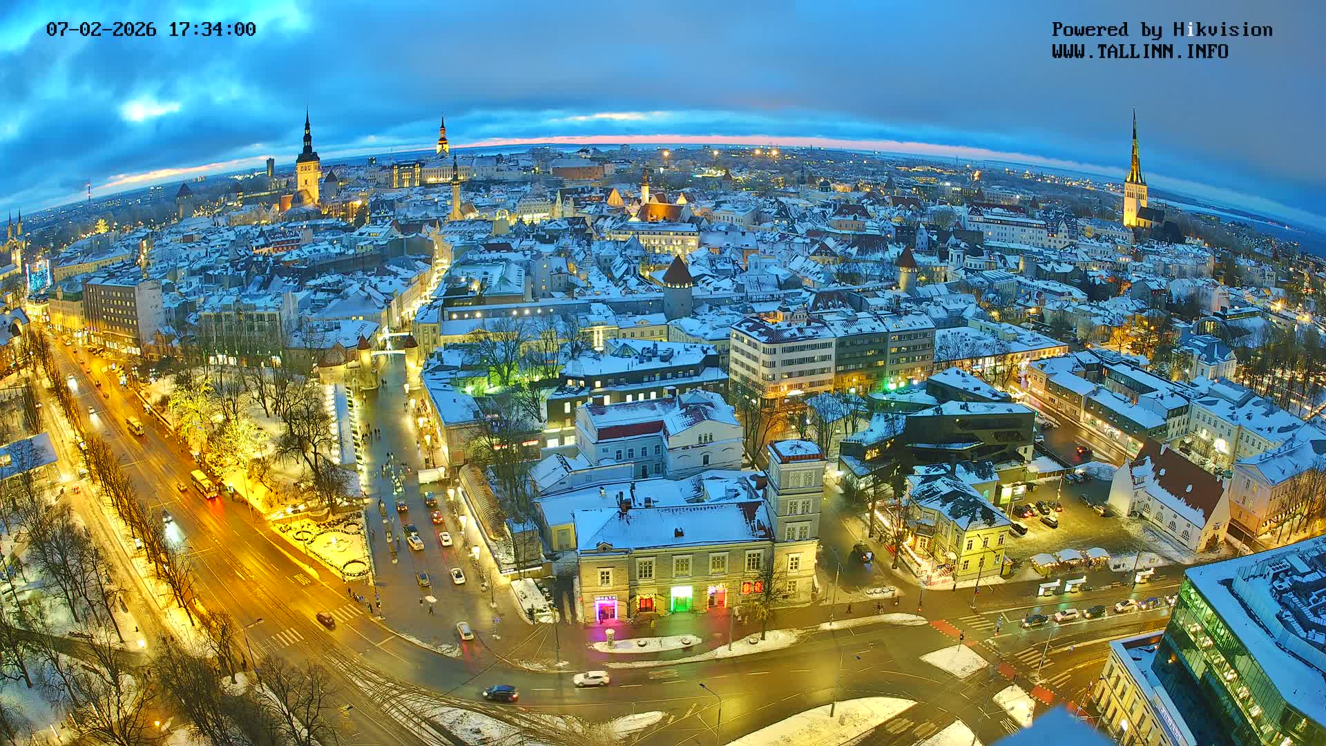Tallinn Skyline Live Cam - Südalinn, Tallinn, Harju, Estonia