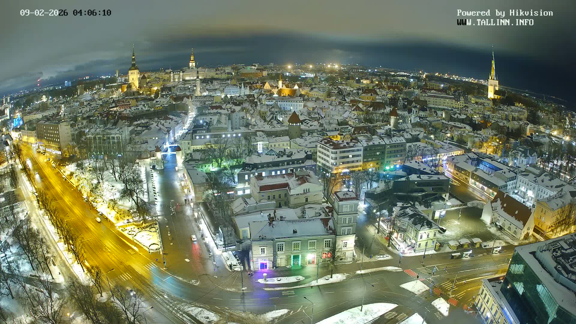 Tallinn Skyline Live Cam - Südalinn, Tallinn, Harju, Estonia