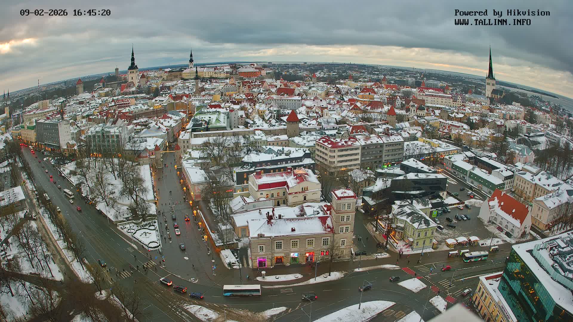 Tallinn Skyline Live Cam - Südalinn, Tallinn, Harju, Estonia