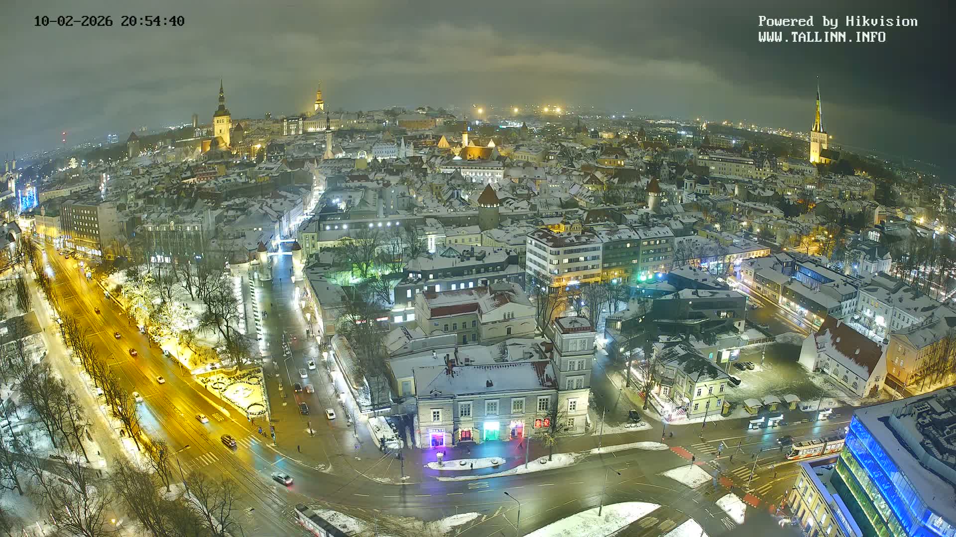 Tallinn Skyline Live Cam - Südalinn, Tallinn, Harju, Estonia