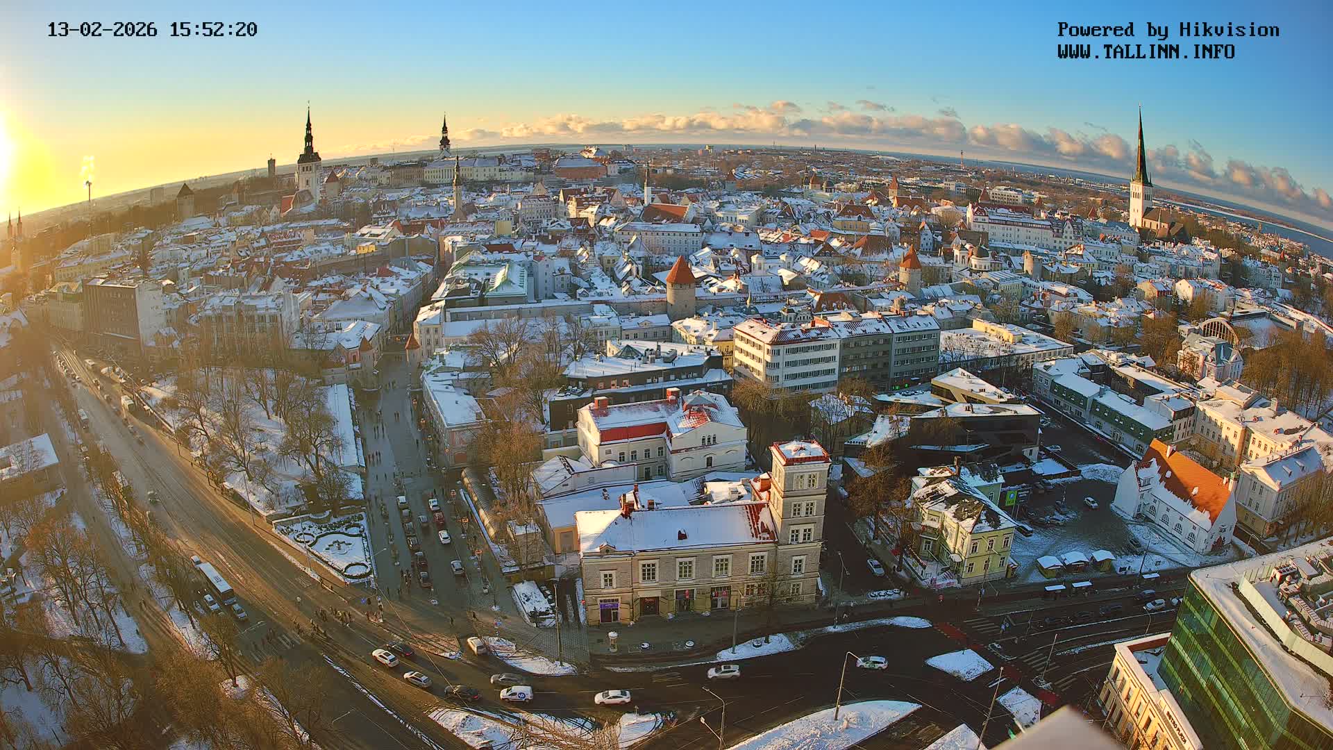 Tallinn Skyline Live Cam - Südalinn, Tallinn, Harju, Estonia