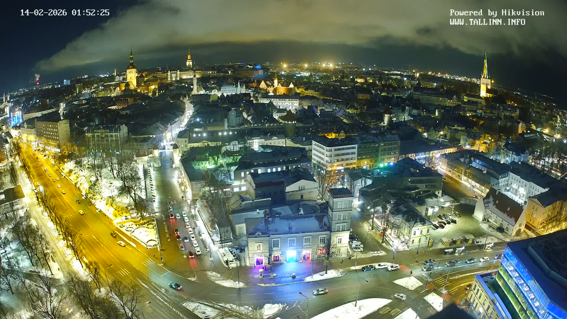 Tallinn Skyline Live Cam - Südalinn, Tallinn, Harju, Estonia