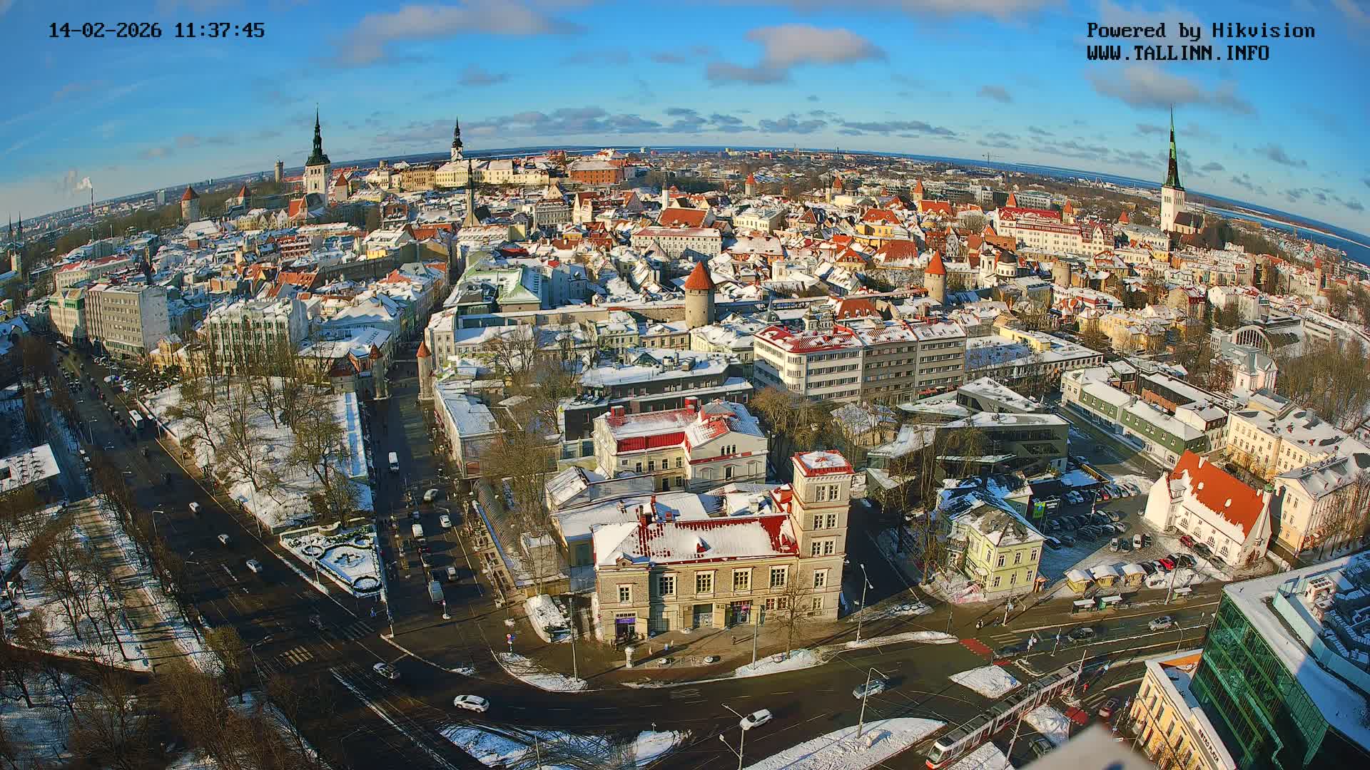 Tallinn Skyline Live Cam - Südalinn, Tallinn, Harju, Estonia