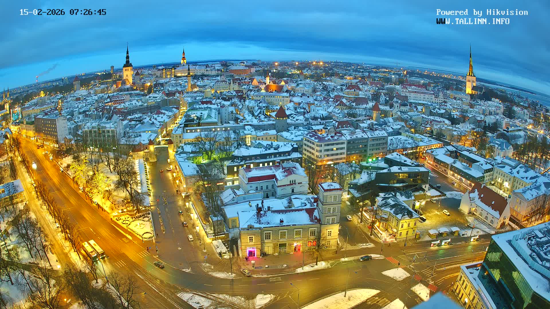 Tallinn Skyline Live Cam - Südalinn, Tallinn, Harju, Estonia