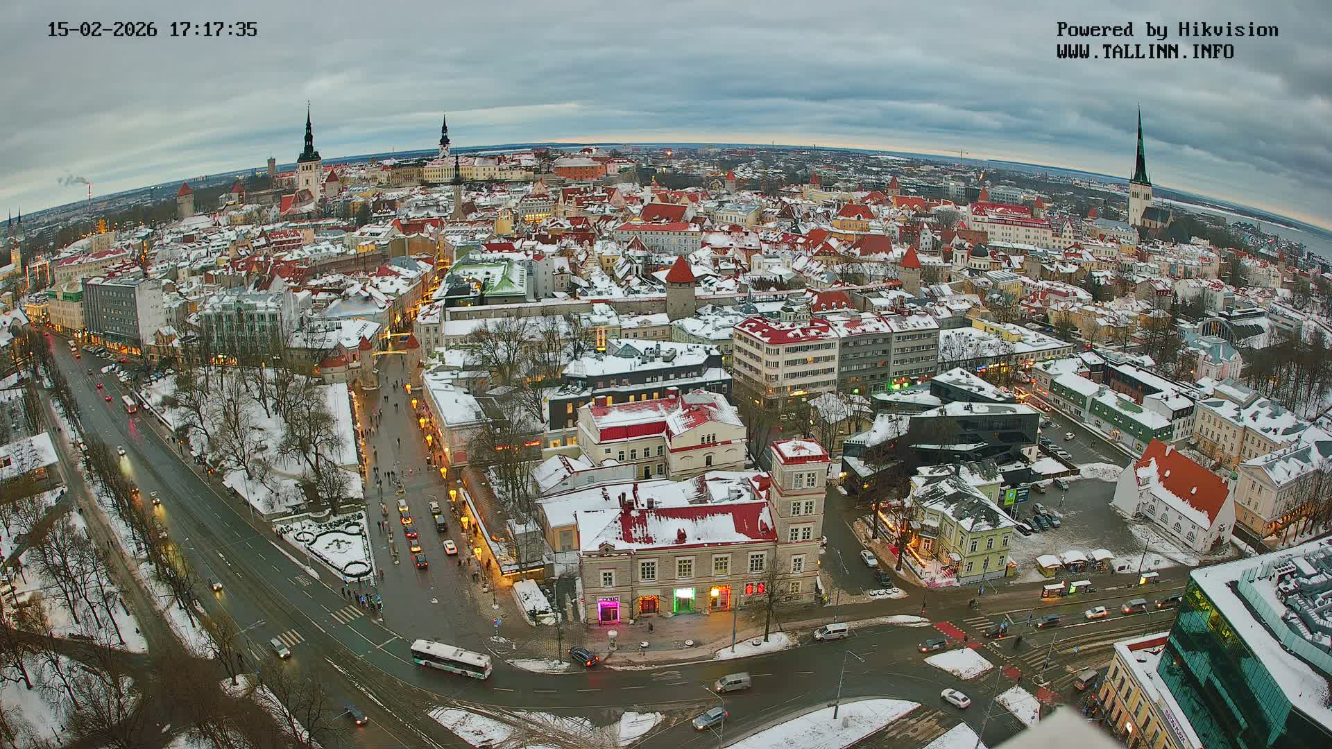 Tallinn Skyline Live Cam - Südalinn, Tallinn, Harju, Estonia