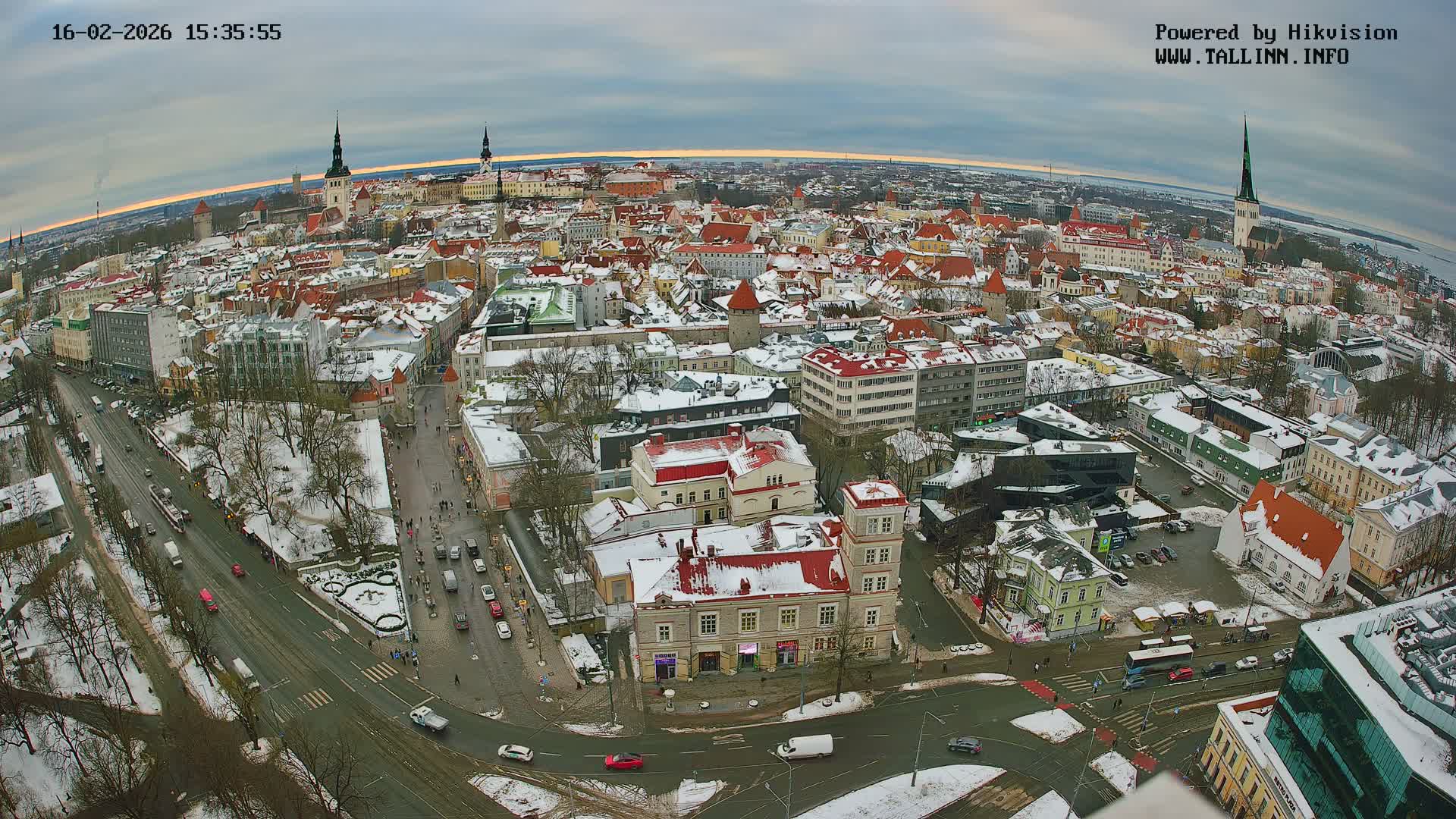 Tallinn Skyline Live Cam - Südalinn, Tallinn, Harju, Estonia