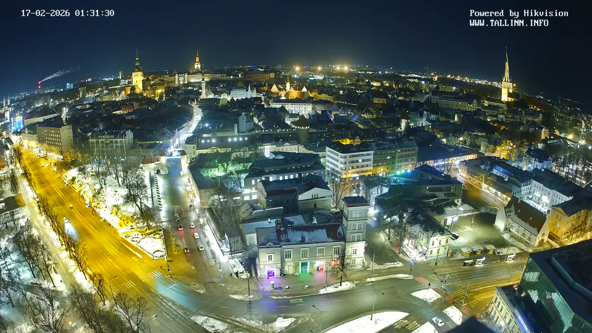 Tallinn Skyline Live Cam - Südalinn, Tallinn, Harju, Estonia