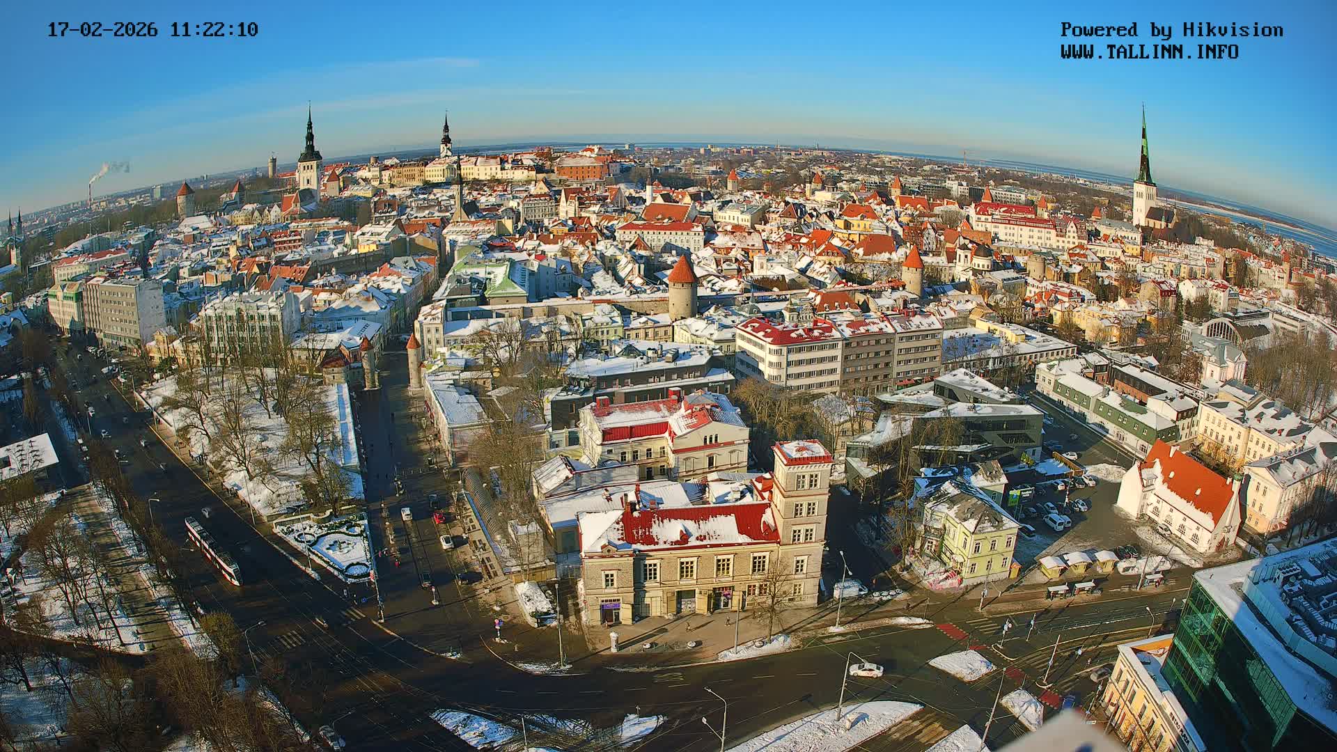 Tallinn Skyline Live Cam - Südalinn, Tallinn, Harju, Estonia