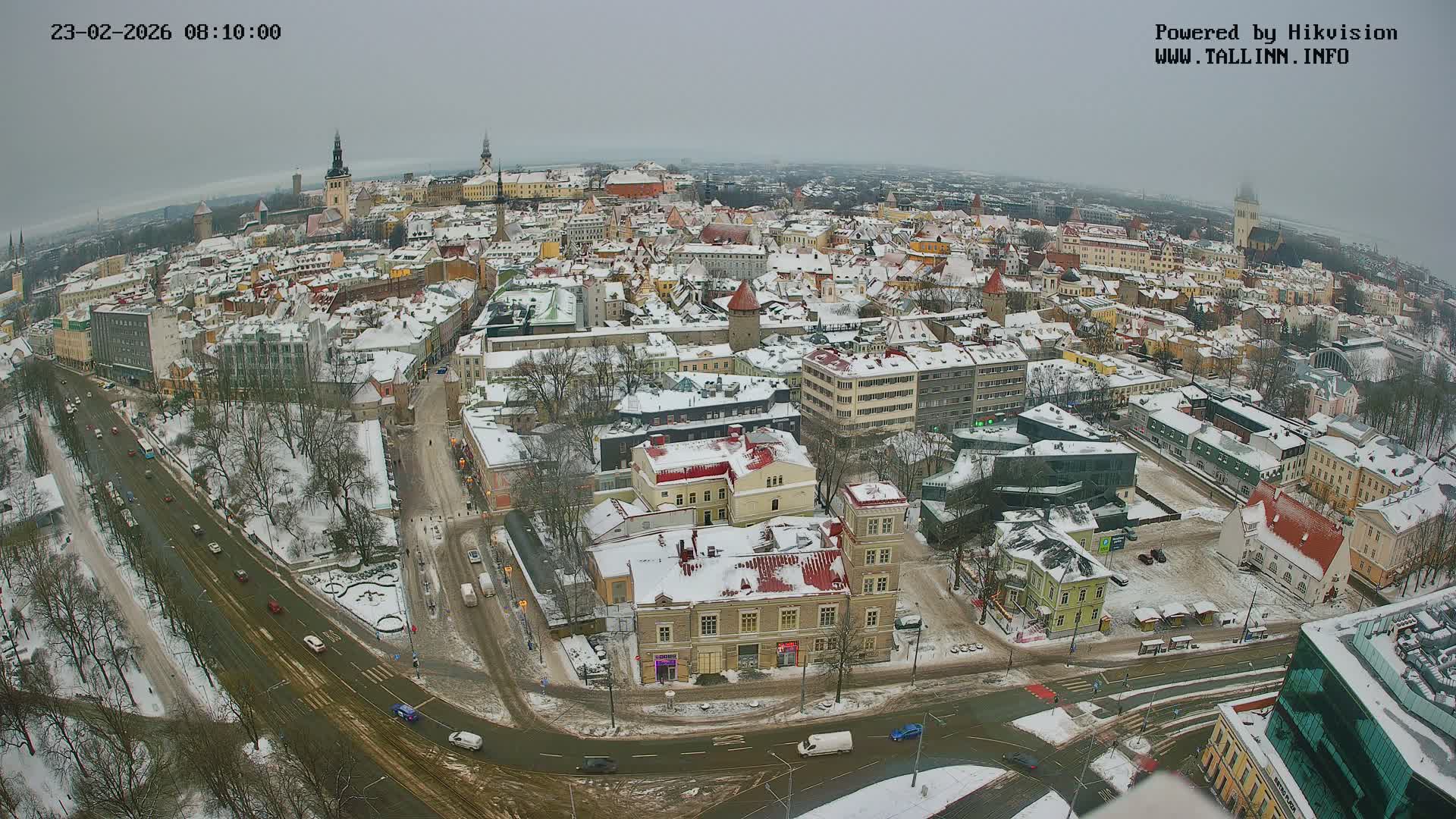 Tallinn Skyline Live Cam - Südalinn, Tallinn, Harju, Estonia