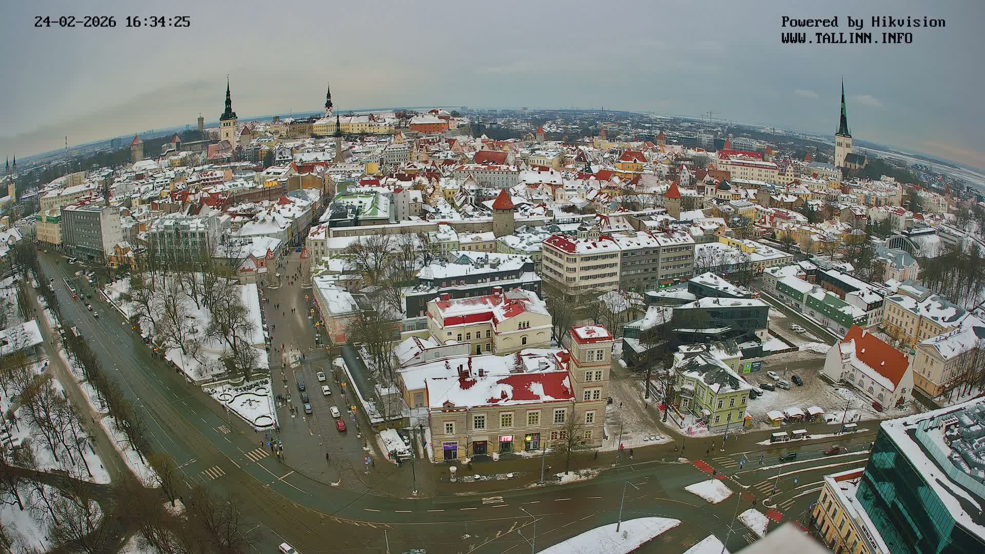 Tallinn Skyline Live Cam - Südalinn, Tallinn, Harju, Estonia