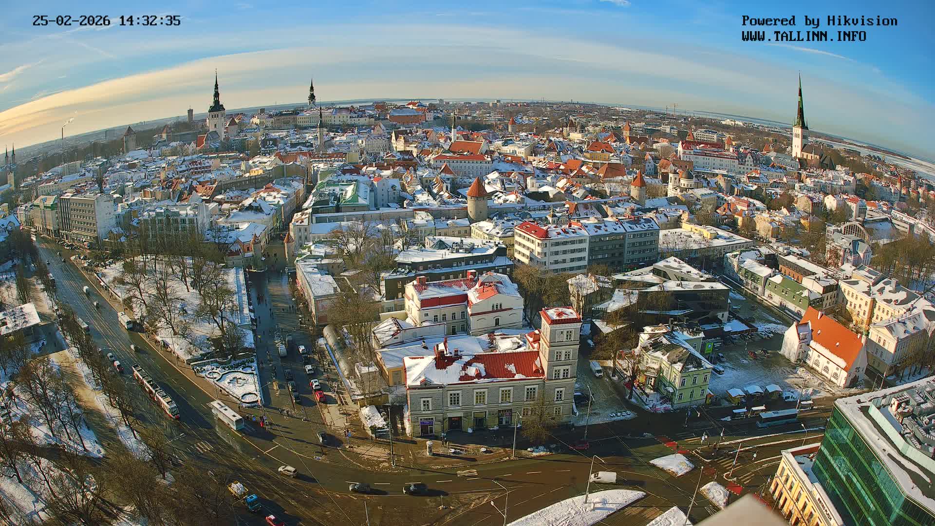 Tallinn Skyline Live Cam - Südalinn, Tallinn, Harju, Estonia