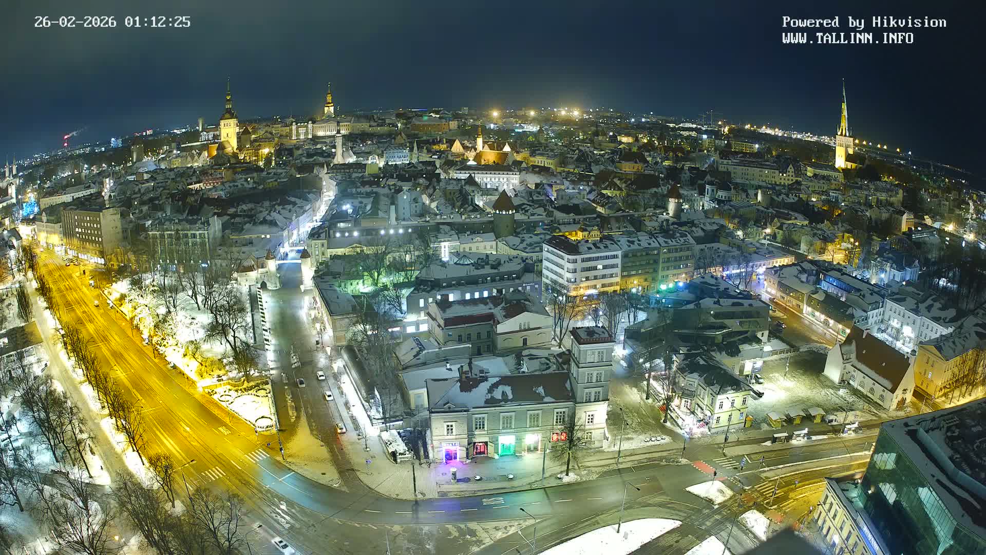 Tallinn Skyline Live Cam - Südalinn, Tallinn, Harju, Estonia
