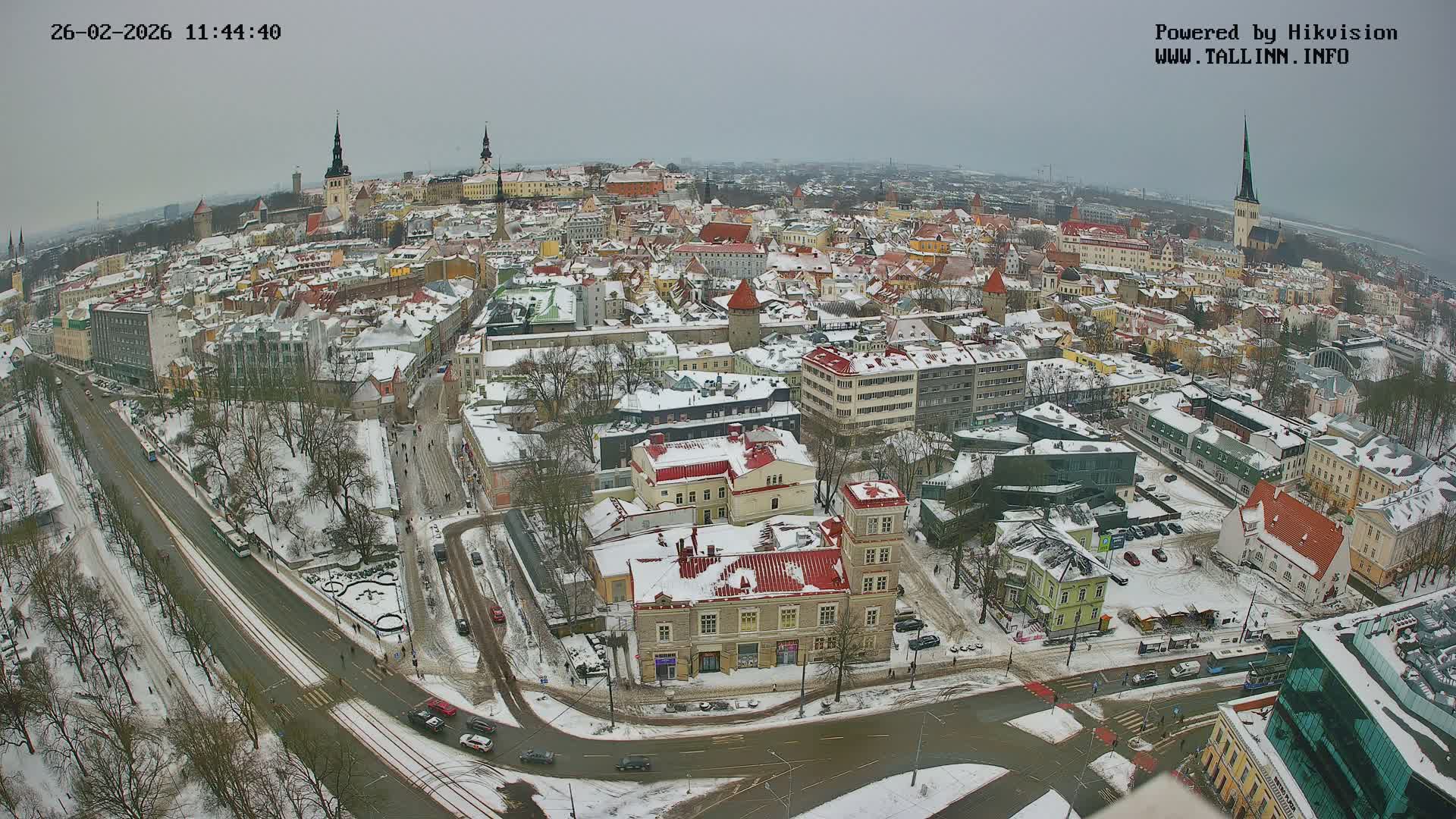 Tallinn Skyline Live Cam - Südalinn, Tallinn, Harju, Estonia