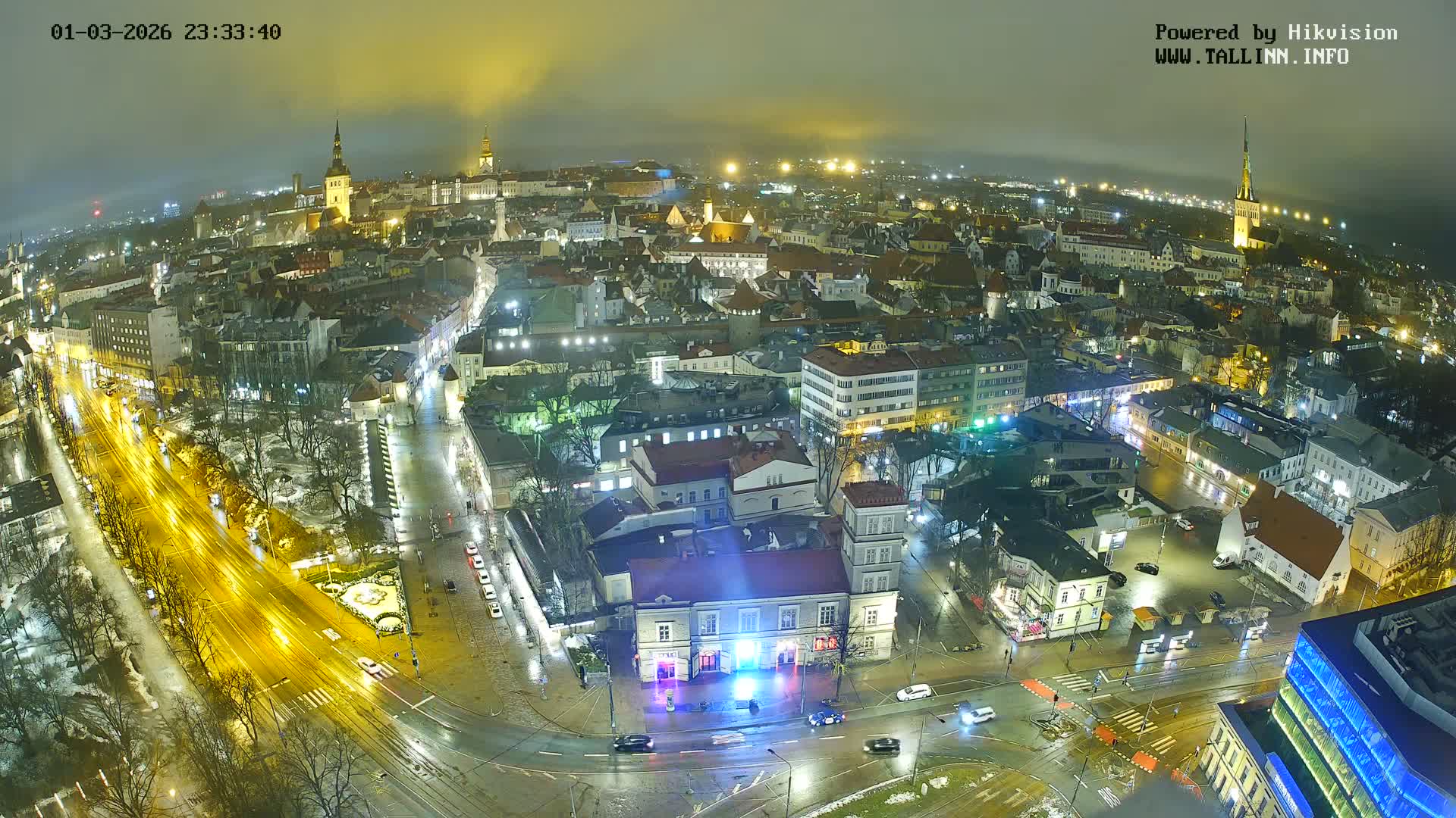 Tallinn Skyline Live Cam - Südalinn, Tallinn, Harju, Estonia