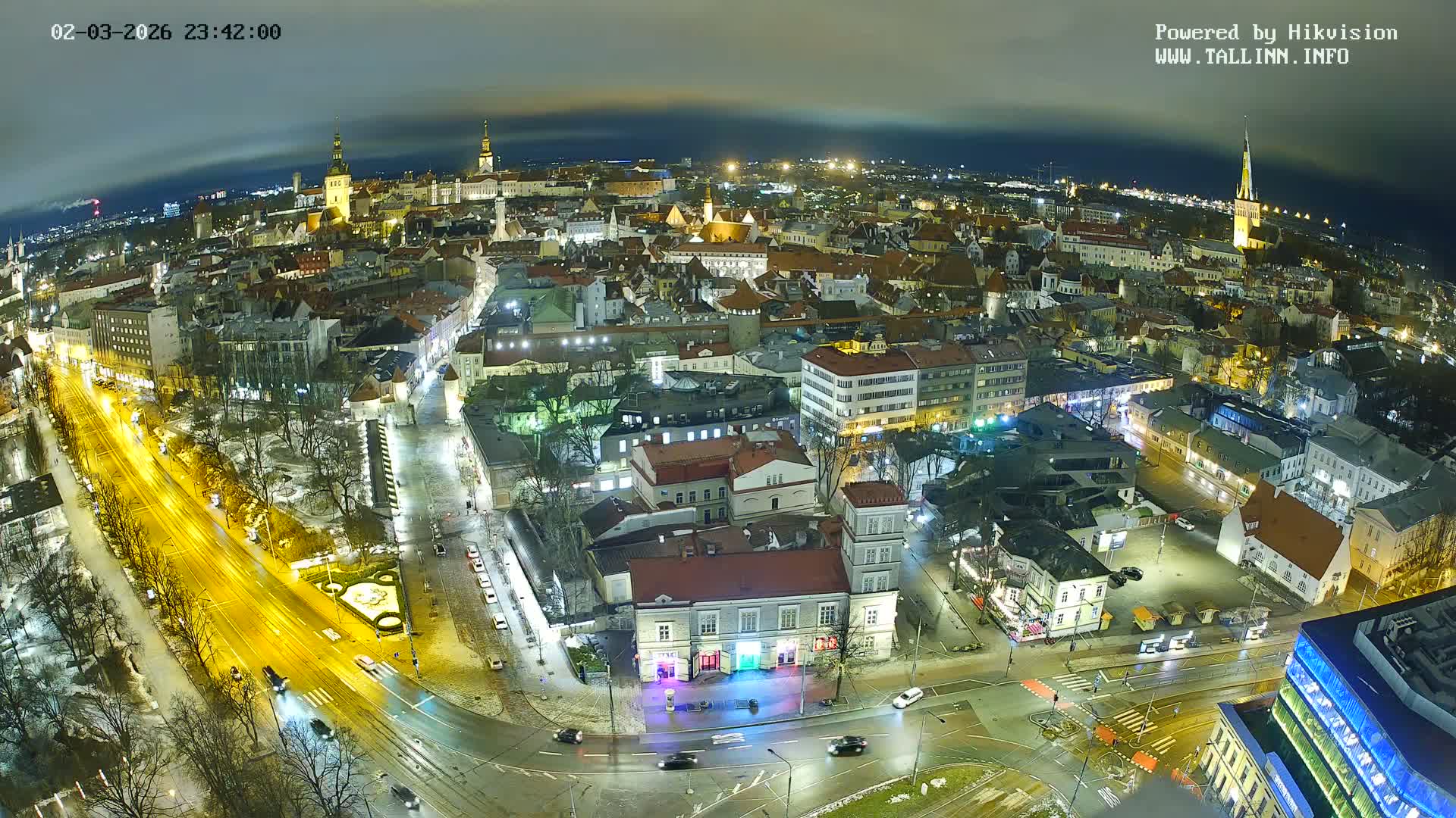 Tallinn Skyline Live Cam - Südalinn, Tallinn, Harju, Estonia