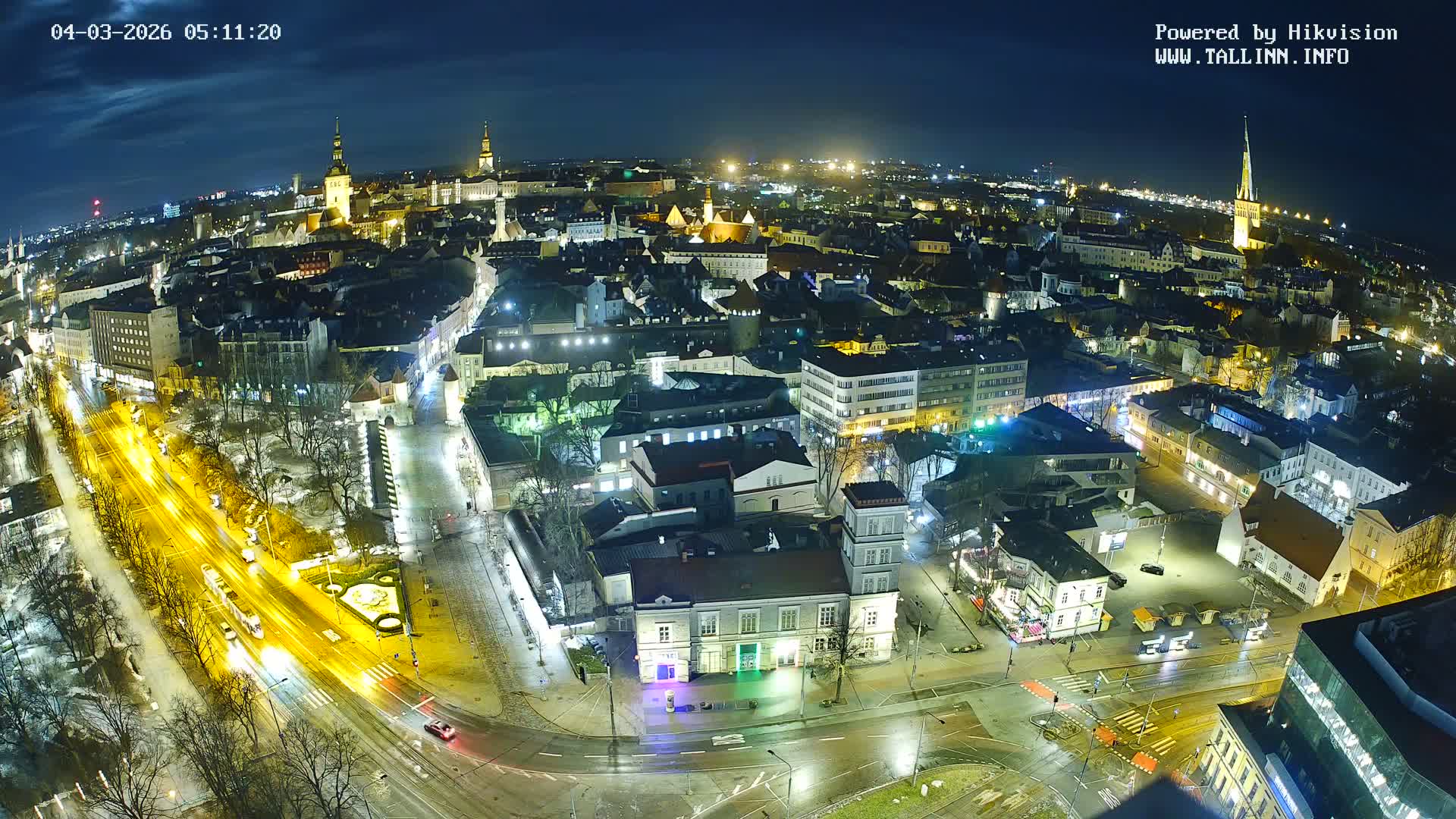 Tallinn Skyline Live Cam - Südalinn, Tallinn, Harju, Estonia