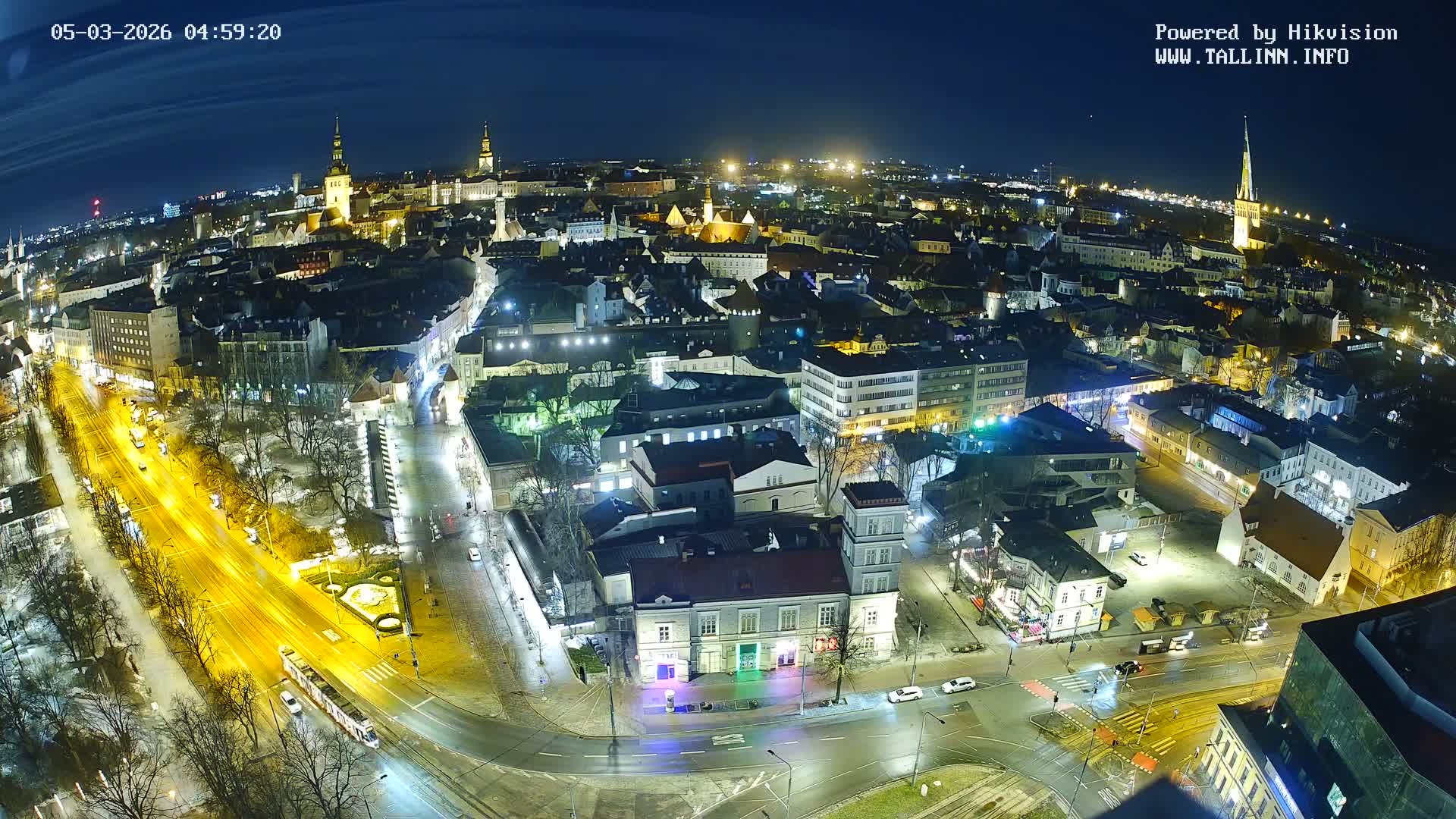 Tallinn Skyline Live Cam - Südalinn, Tallinn, Harju, Estonia