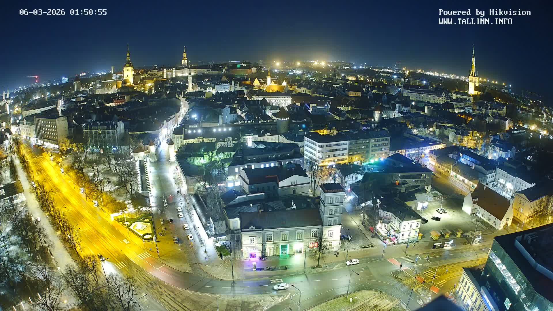 Tallinn Skyline Live Cam - Südalinn, Tallinn, Harju, Estonia