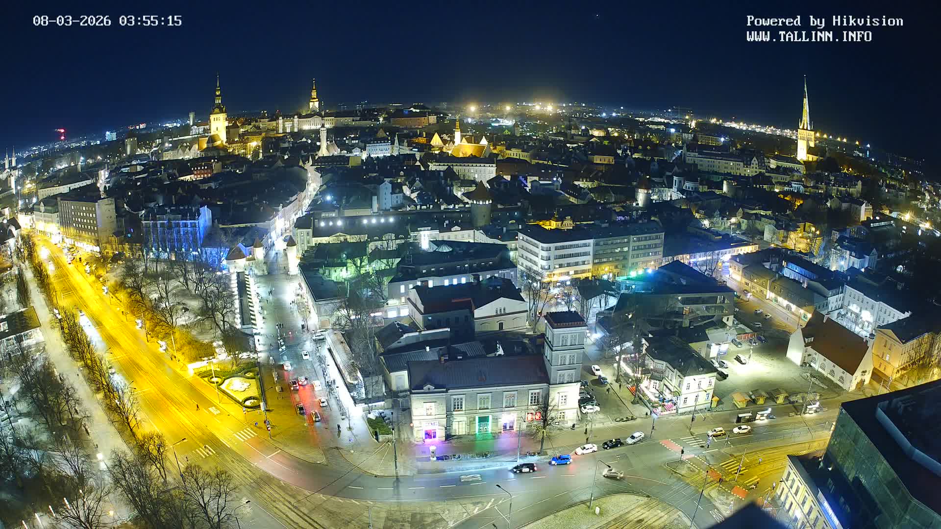 Tallinn Skyline Live Cam - Südalinn, Tallinn, Harju, Estonia