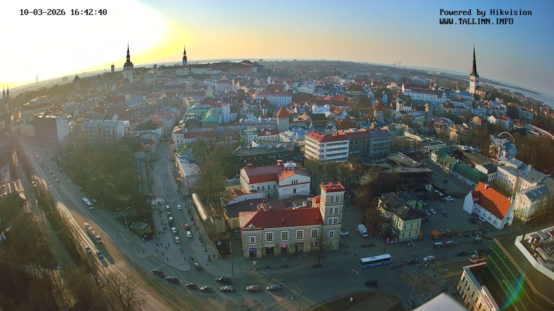 Tallinn Skyline Live Cam - Südalinn, Tallinn, Harju, Estonia