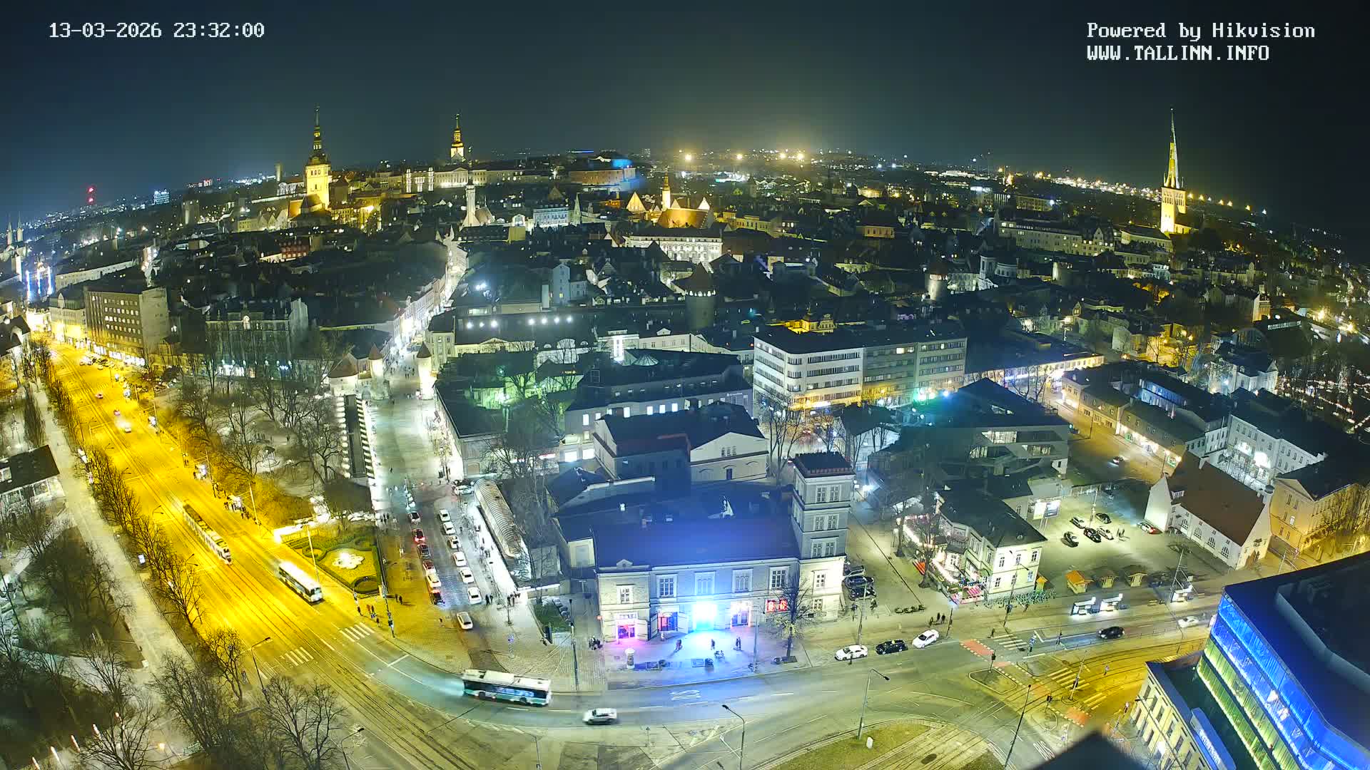 Tallinn Skyline Live Cam - Südalinn, Tallinn, Harju, Estonia