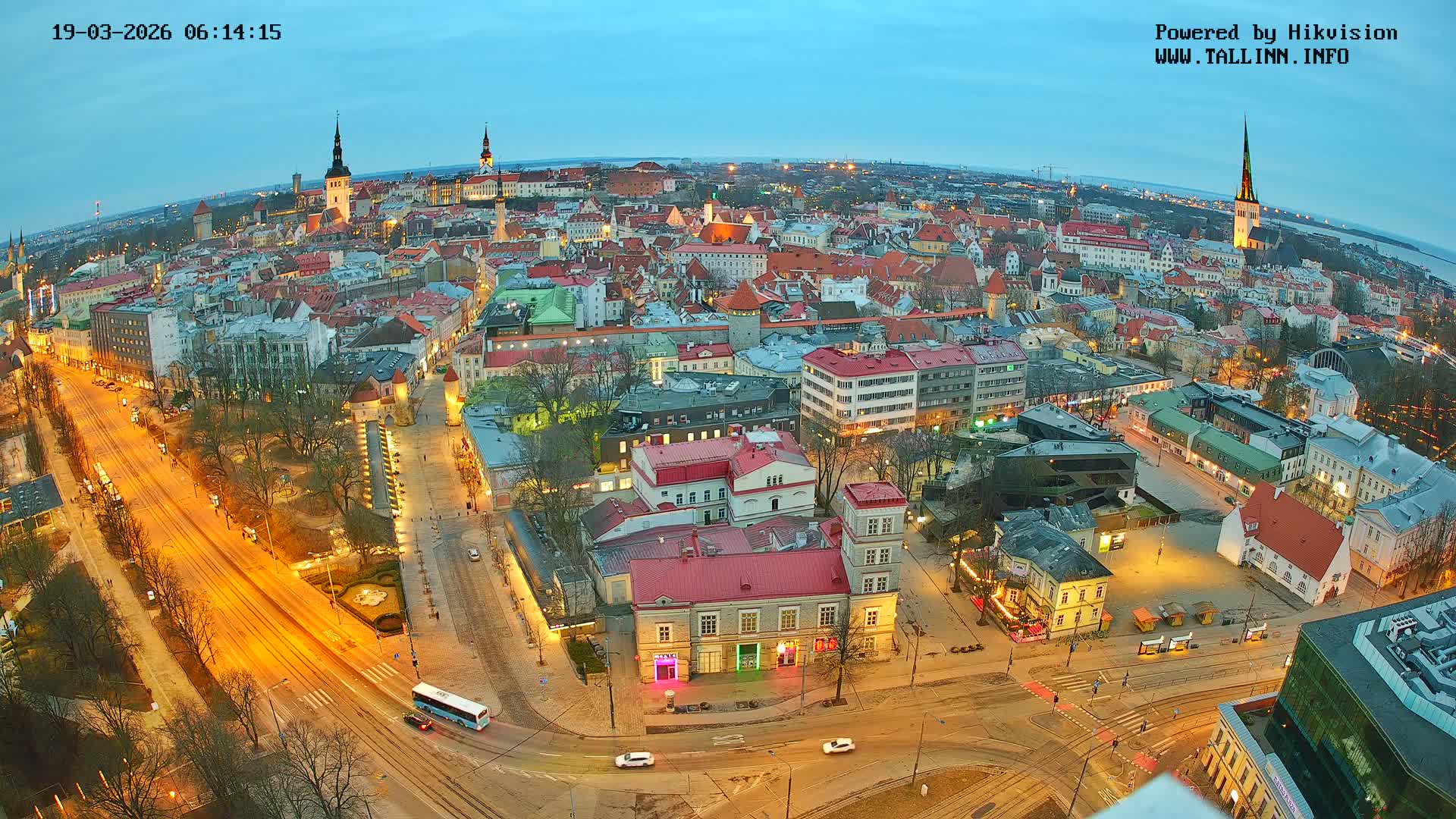 Tallinn Skyline Live Cam - Südalinn, Tallinn, Harju, Estonia