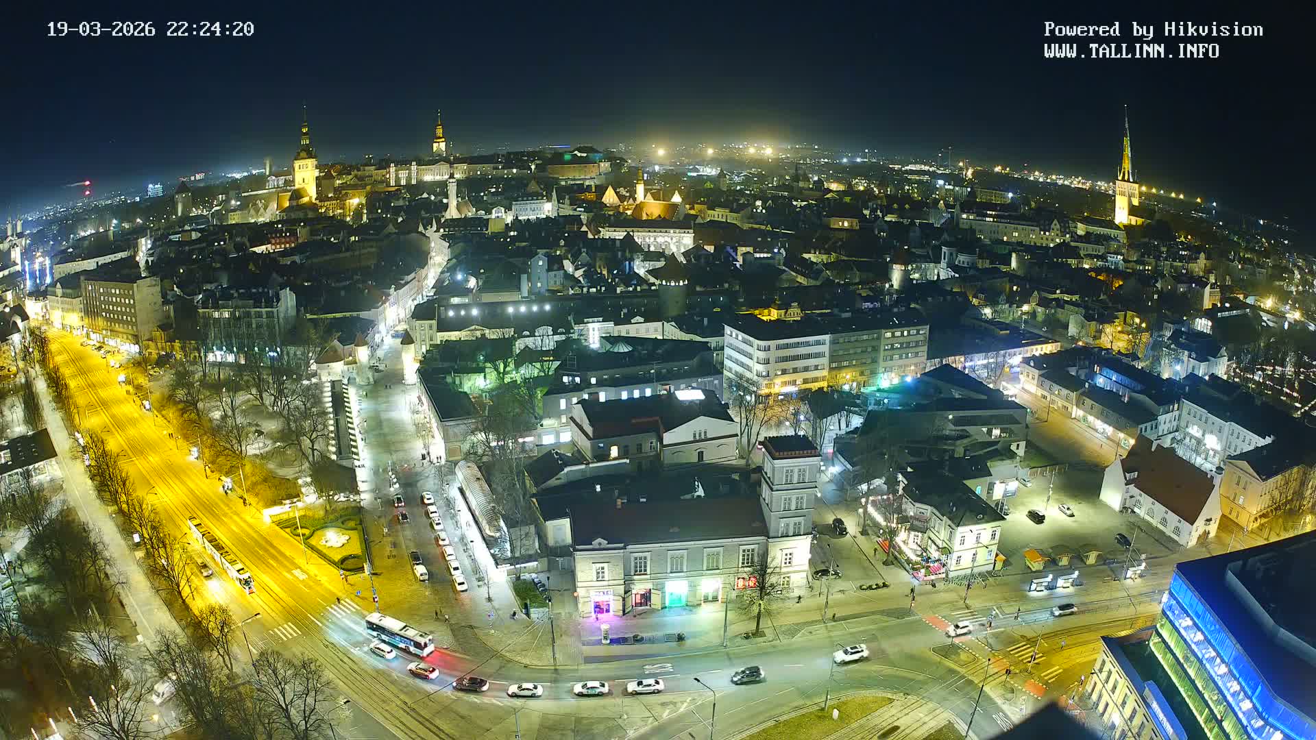 Tallinn Skyline Live Cam - Südalinn, Tallinn, Harju, Estonia