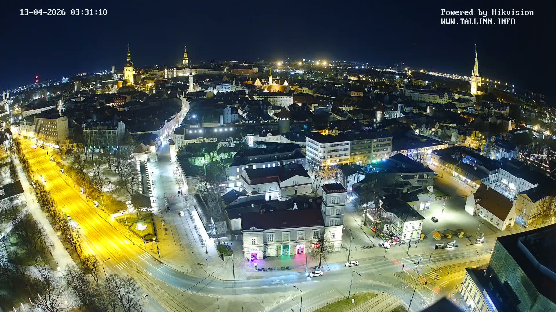 Tallinn Skyline Live Cam - Südalinn, Tallinn, Harju, Estonia