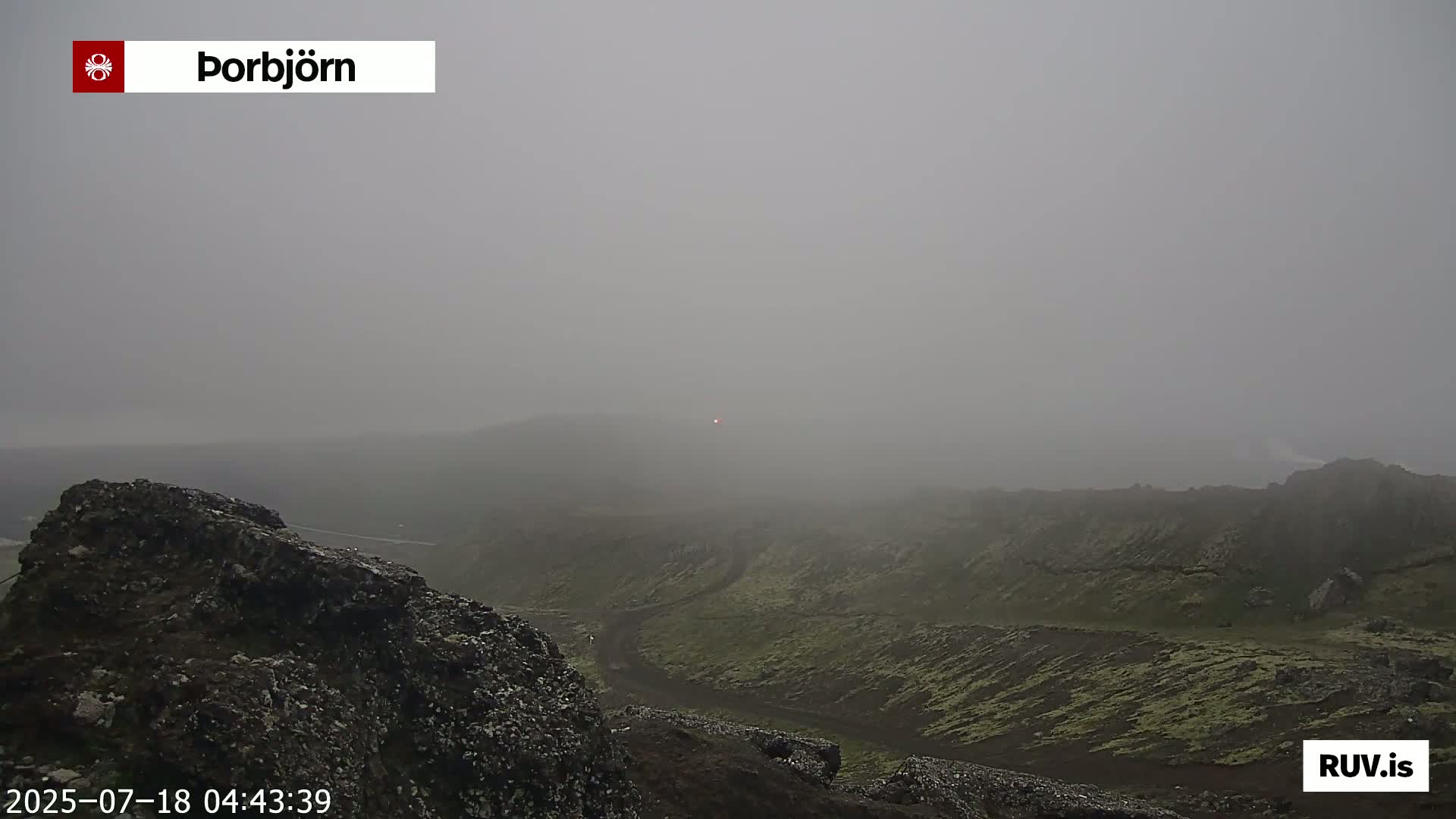Thorbjörn Tuya Volcano ( Þorbjörn - Þorbjarnarfell ) Live Cam - Grindavik, Grindavikurbaer (Grindavíkurbær), Southern Peninsula (Suðurnes), Iceland