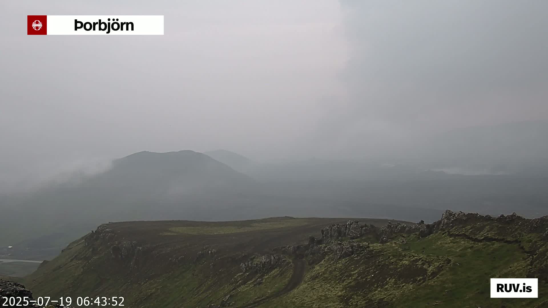 Thorbjörn Tuya Volcano ( Þorbjörn - Þorbjarnarfell ) Live Cam - Grindavik, Grindavikurbaer (Grindavíkurbær), Southern Peninsula (Suðurnes), Iceland